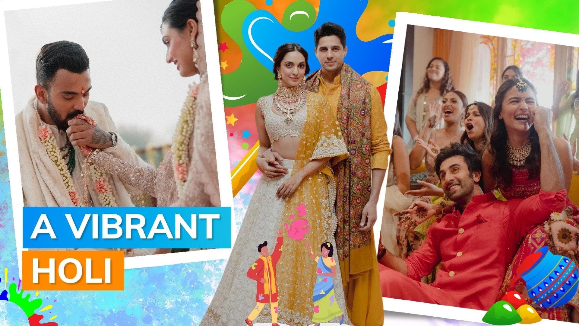 Sidharth Malhotra-Kiara Advani to Ranbir Kapoor-Alia Bhatt: Celebs who’ll celebrate 1st Holi post-wedding