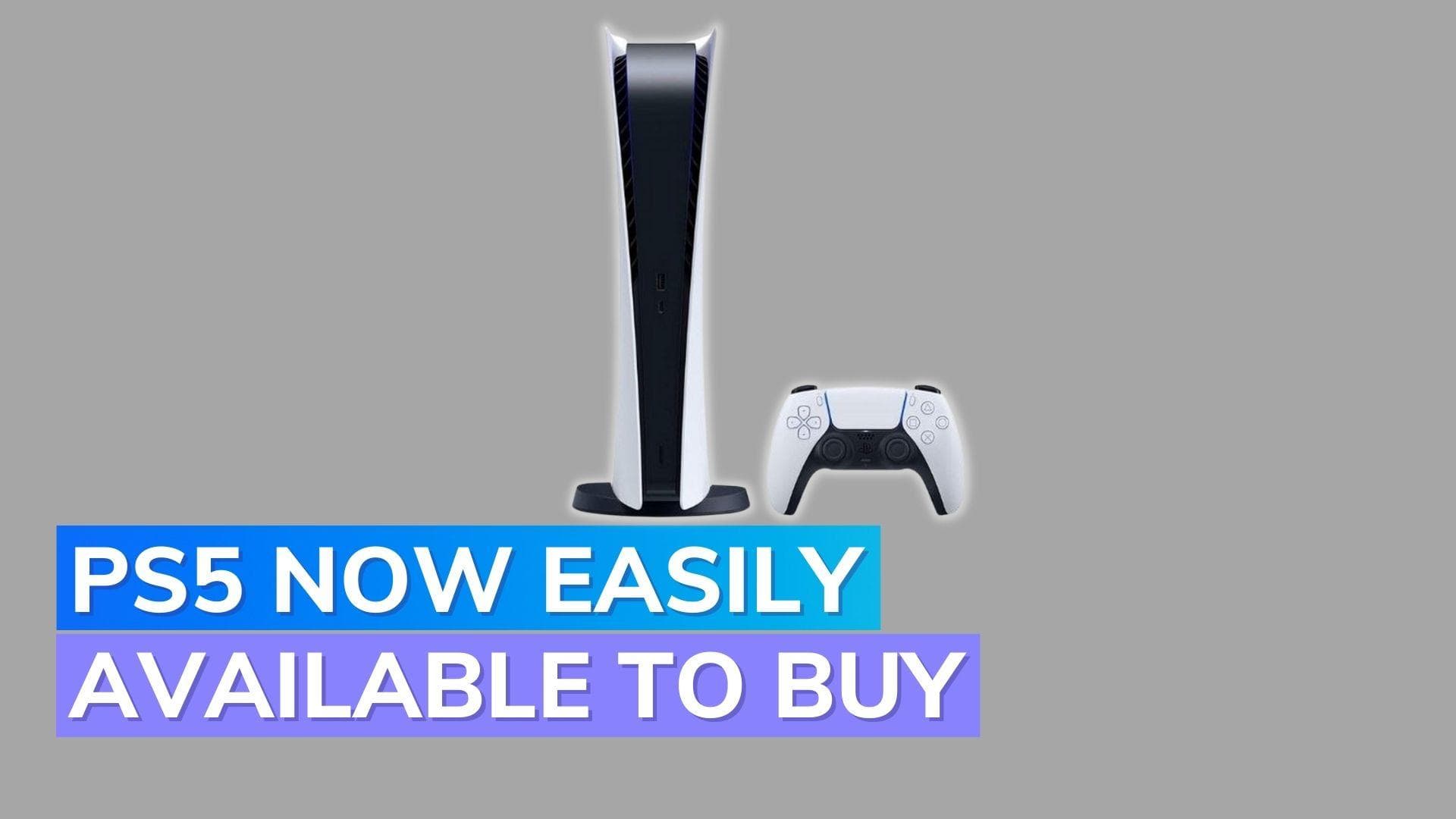 Sony says buying a PS5 should be much easier now