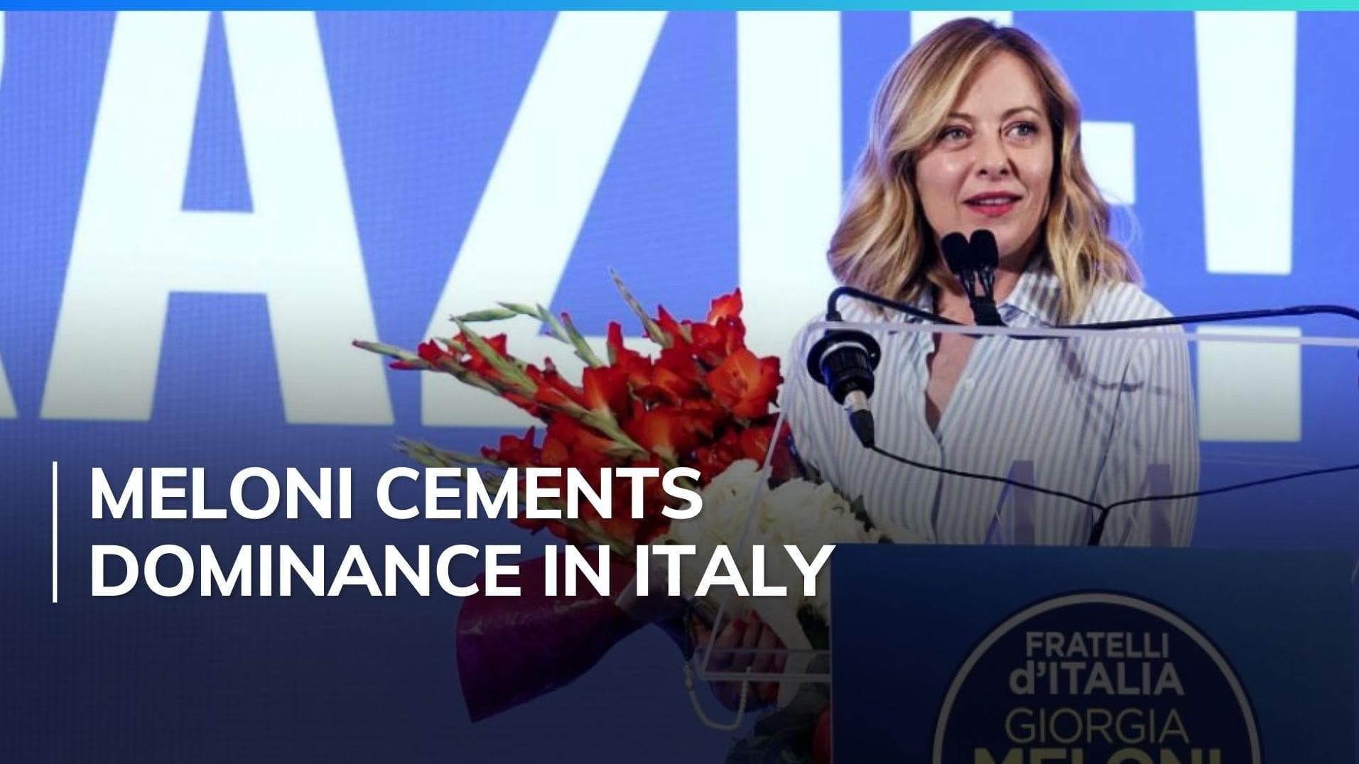 Meloni gets domestic, European boost from EU election win