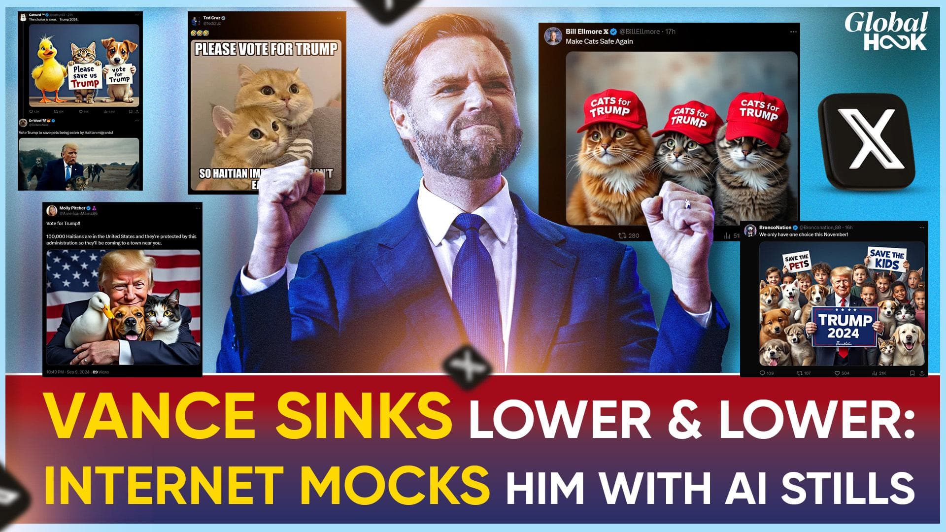 JD Vance’s Bizarre Bid To Target Kamala Harris; Said Haitians Are Eating Pets After ‘Ohio Woman Ate Pet C