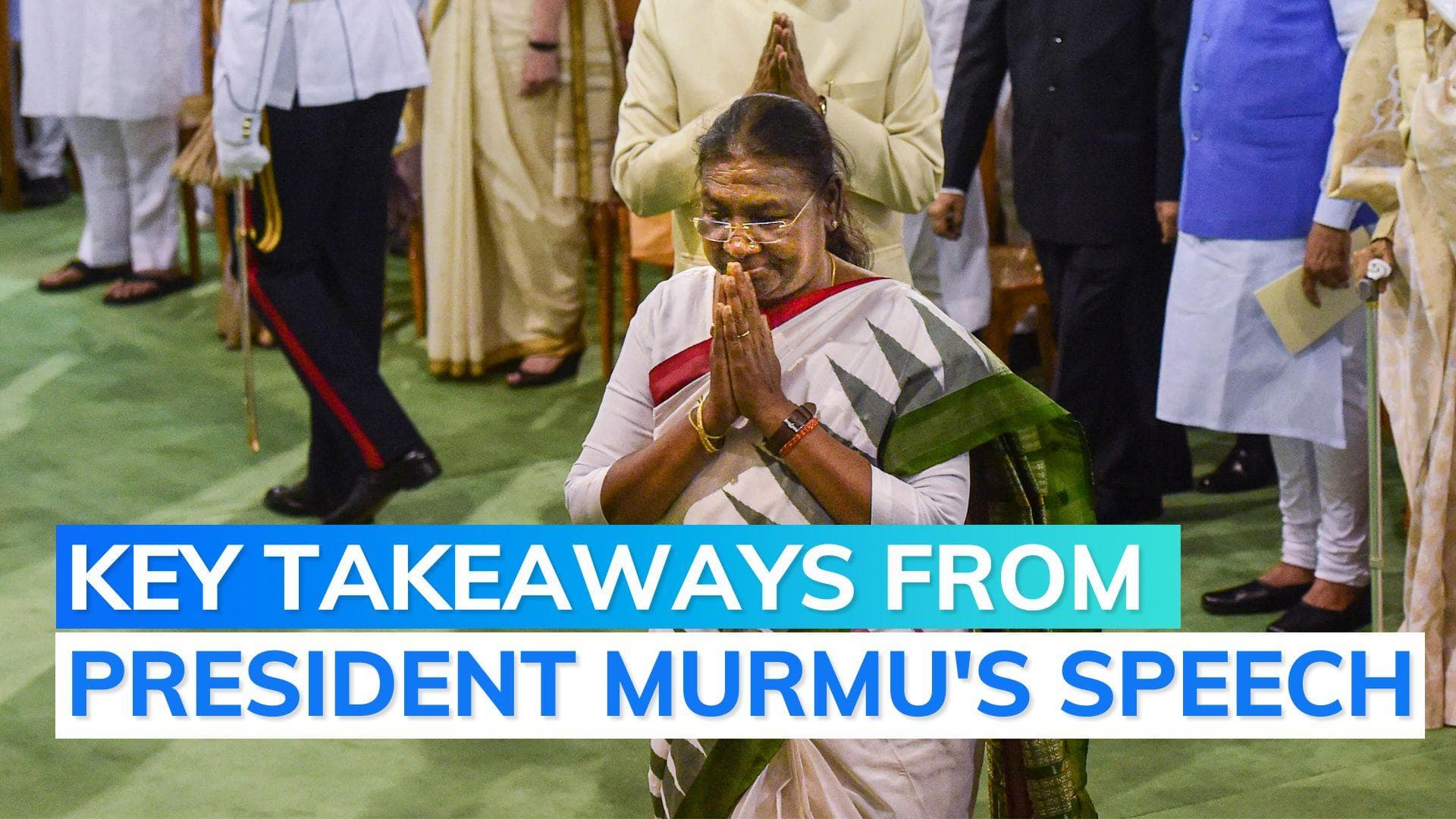 President Droupadi Murmu: my election win proves poor can dream big in India 