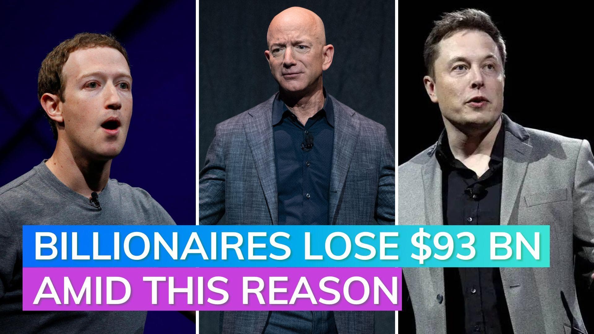 World's richest lose $93 bn as US inflation soars