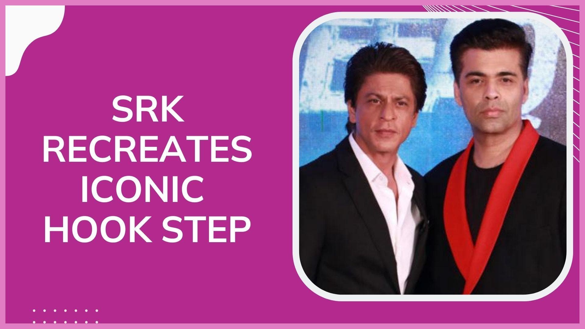 Surprise! Shah Rukh Khan DID attend BFF Karan Johar's 50th birthday party