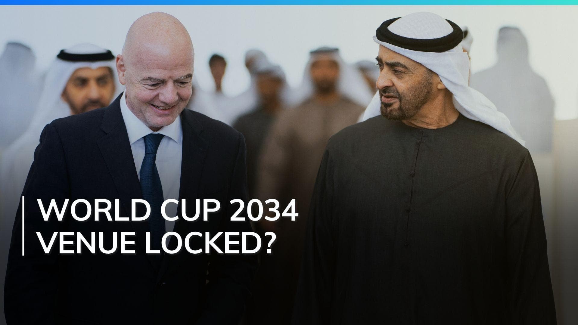 Saudi Arabia launches formal bid to host 2034 World Cup in FIFA contest effectively already won	