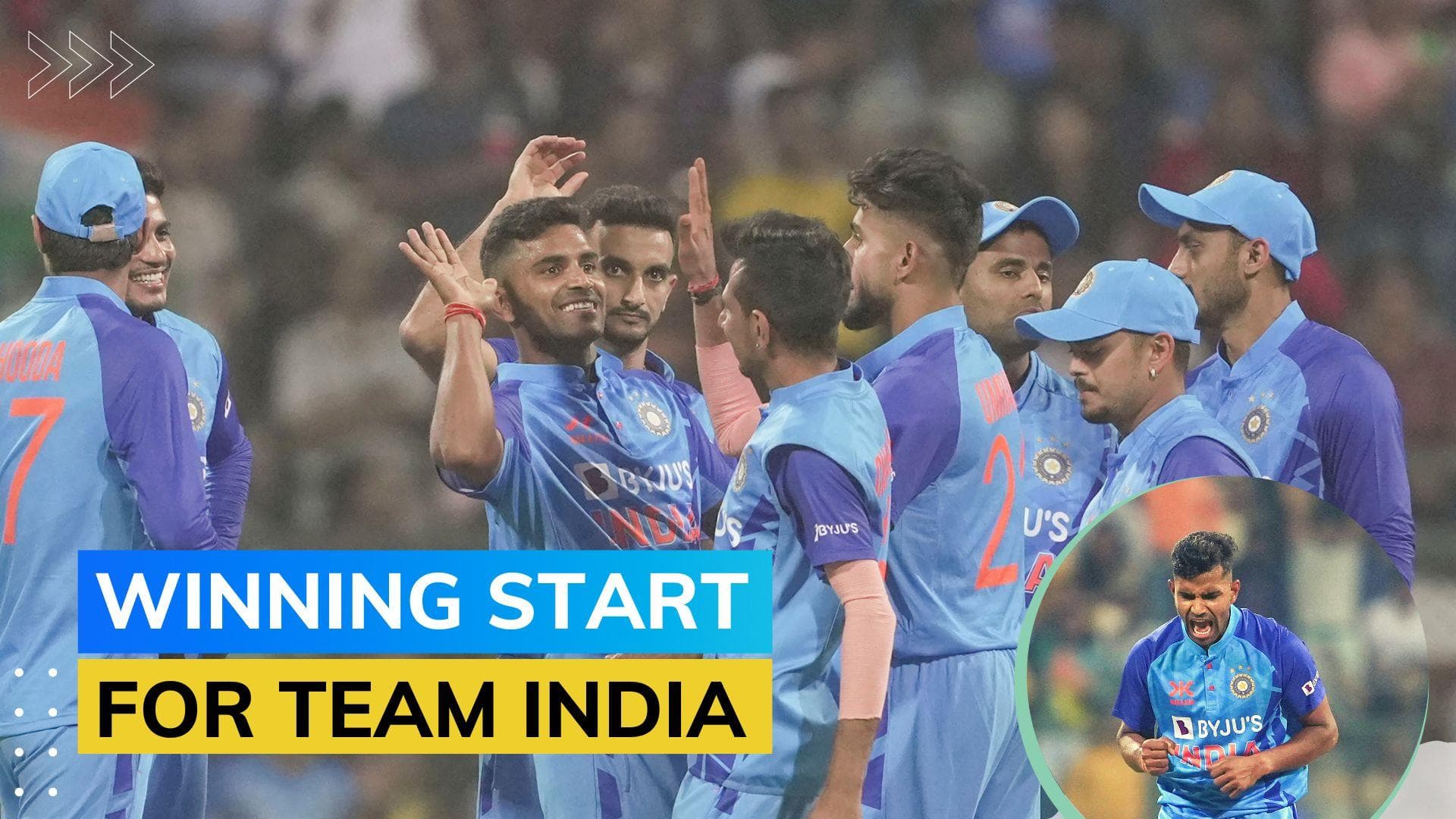 IND vs SL, 1st T20I: India prevail in final over thriller, win by 2 runs