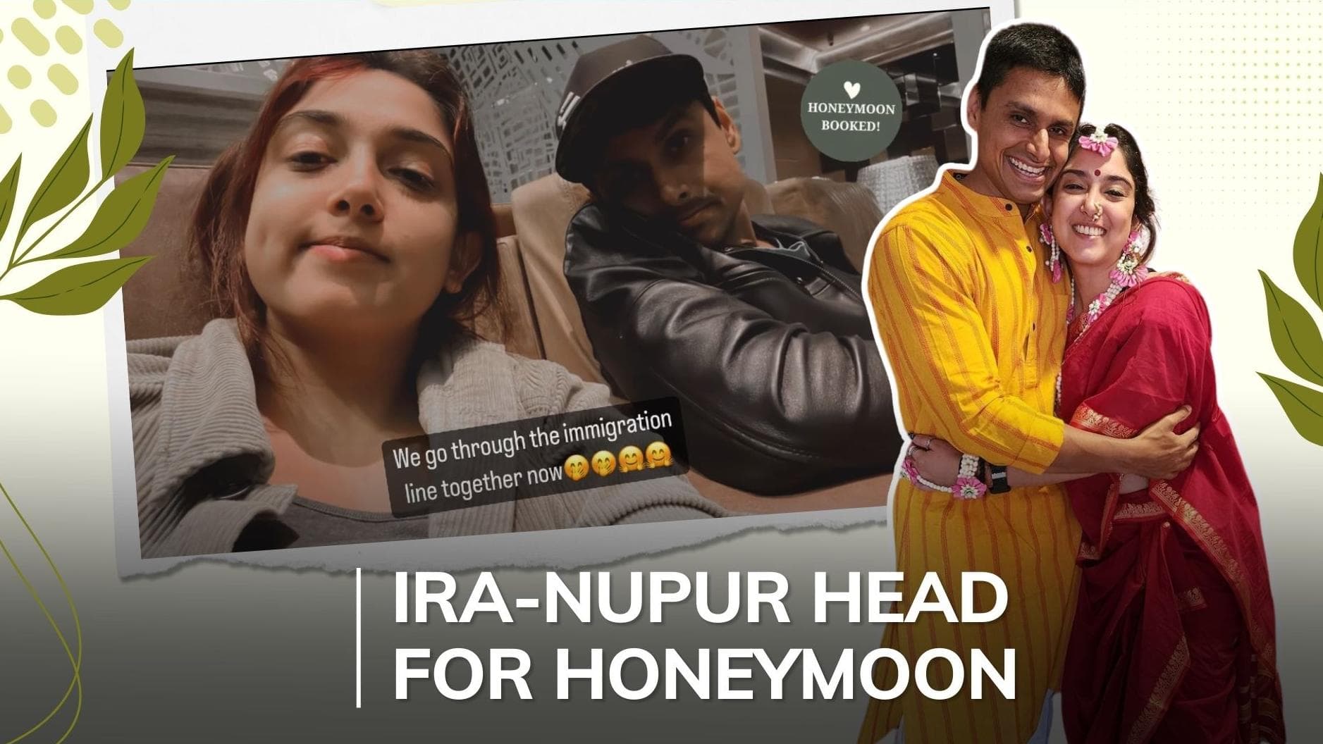 Aamir Khan’s daughter Ira Khan jets off for honeymoon with husband Nupur Shikhare, pictures inside