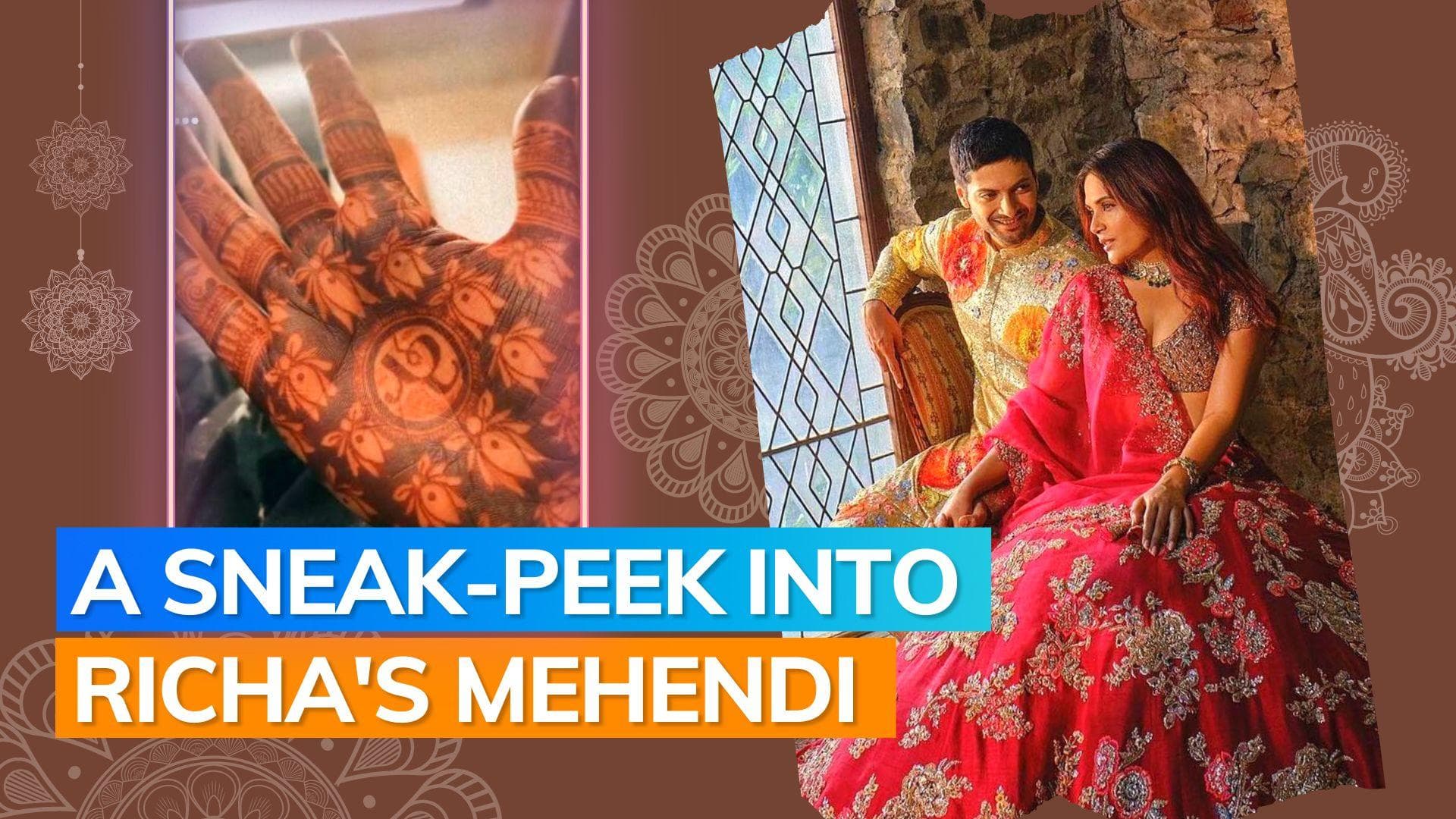 Richa Chadha shares the first glimpse from her pre-wedding celebrations with Ali Fazal