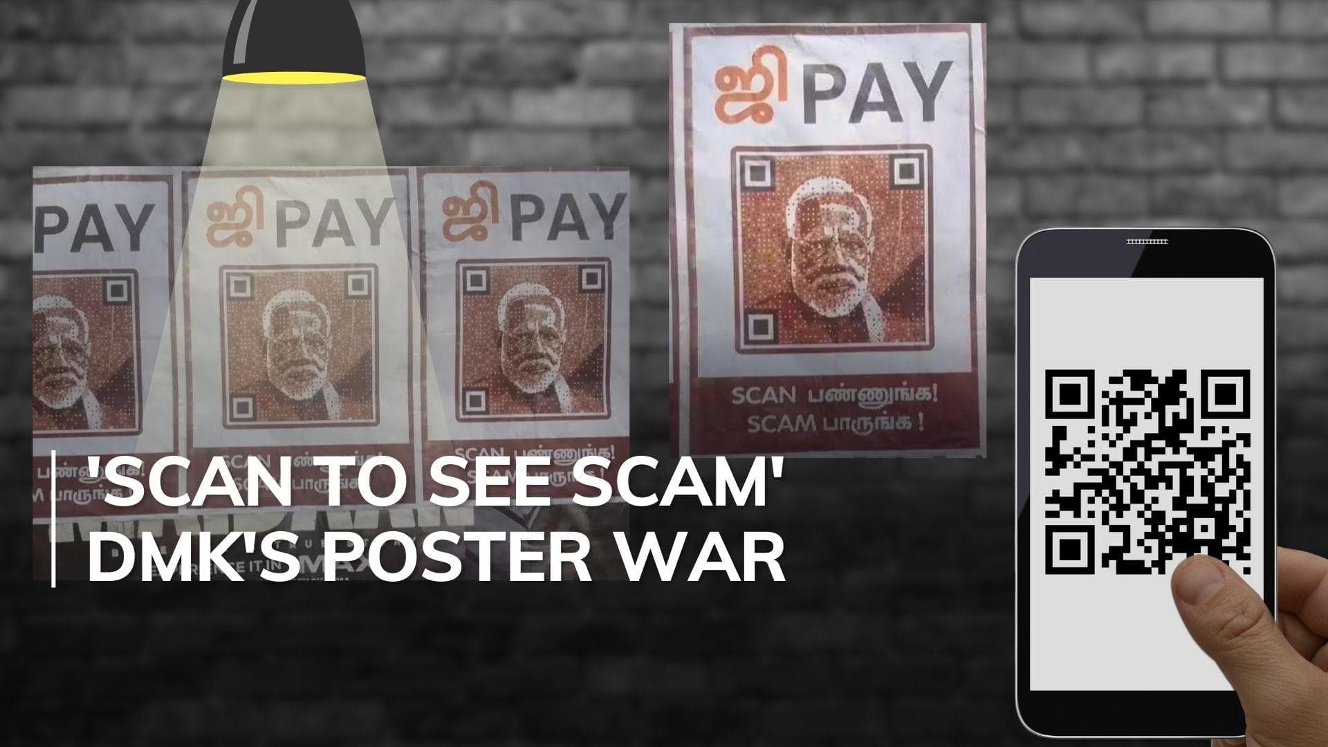Lok Sabha election: QR code posters against BJP crop up in Tamil Nadu