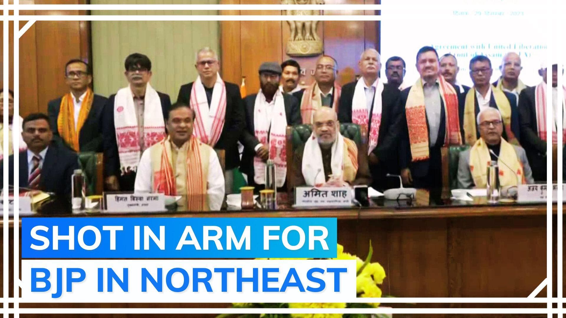 Modi govt signs peace deal with ULFA faction in Assam