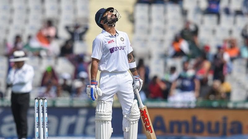 IND vs SL:100वें टेस्ट में भी खत्म नहीं हो सका शतक का सूखा, लेकिन इस बड़े रिकॉर्ड पर Kohli ने जमाया कब्जा