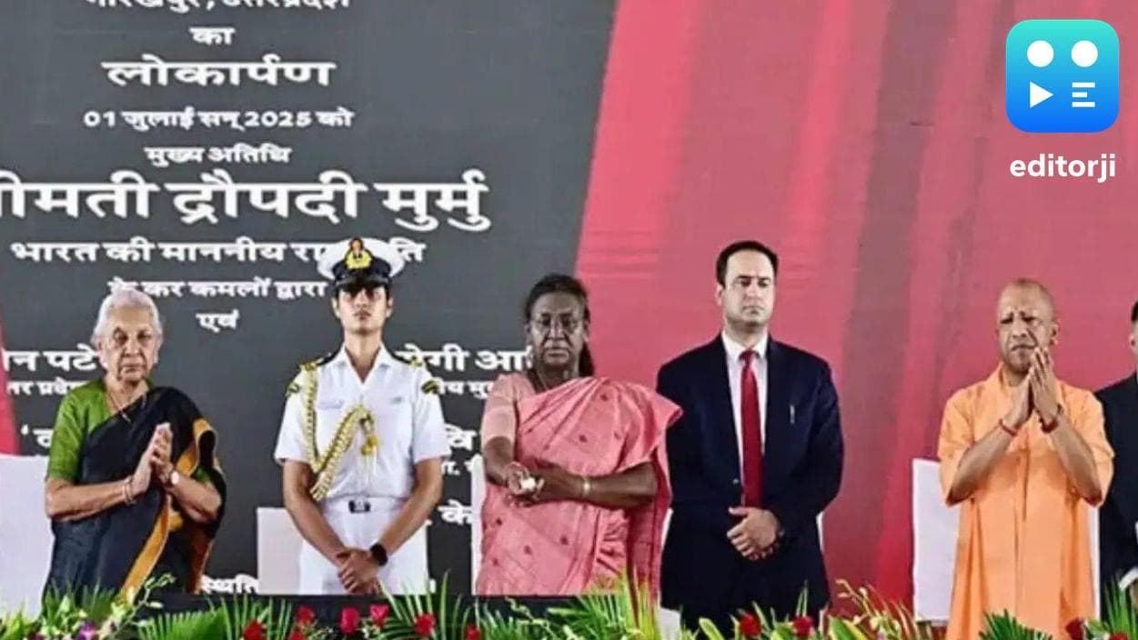 President Murmu inaugurates key facilities in Gorakhpur