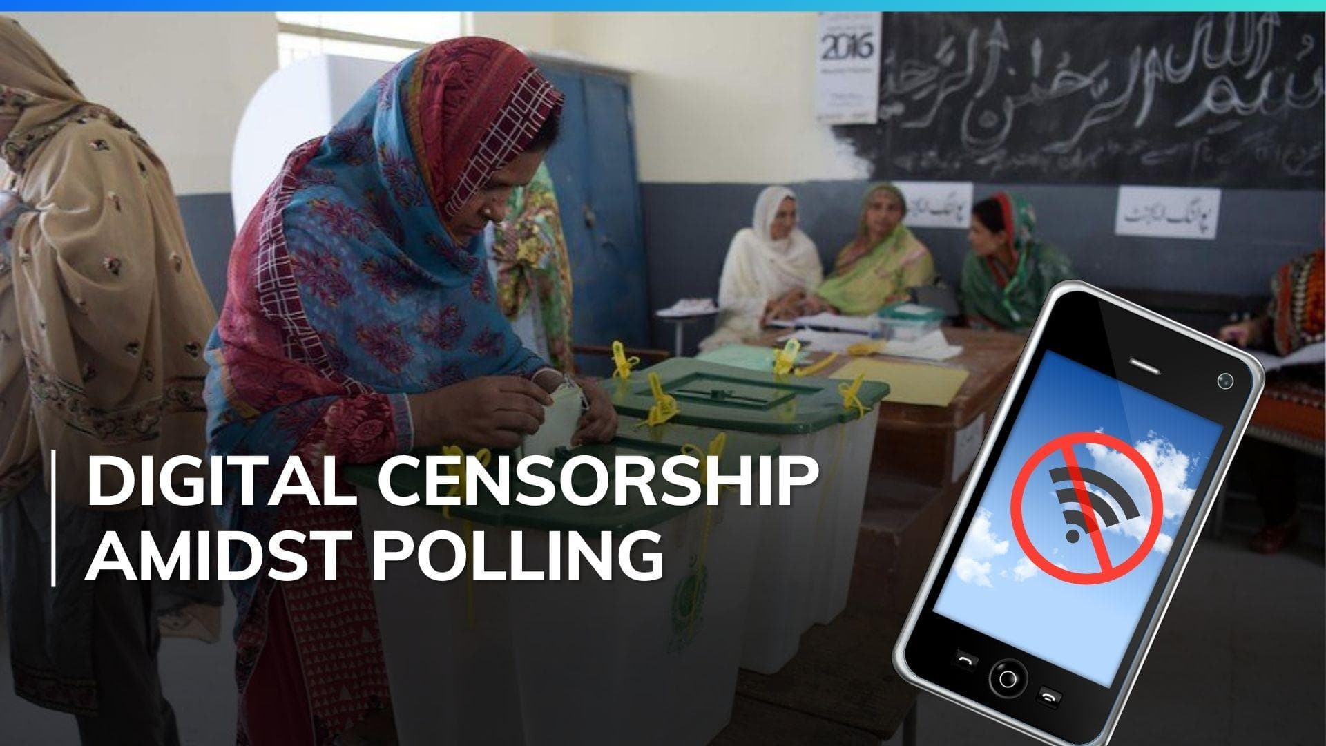 Pakistan temporarily suspends mobile services as voting begins 