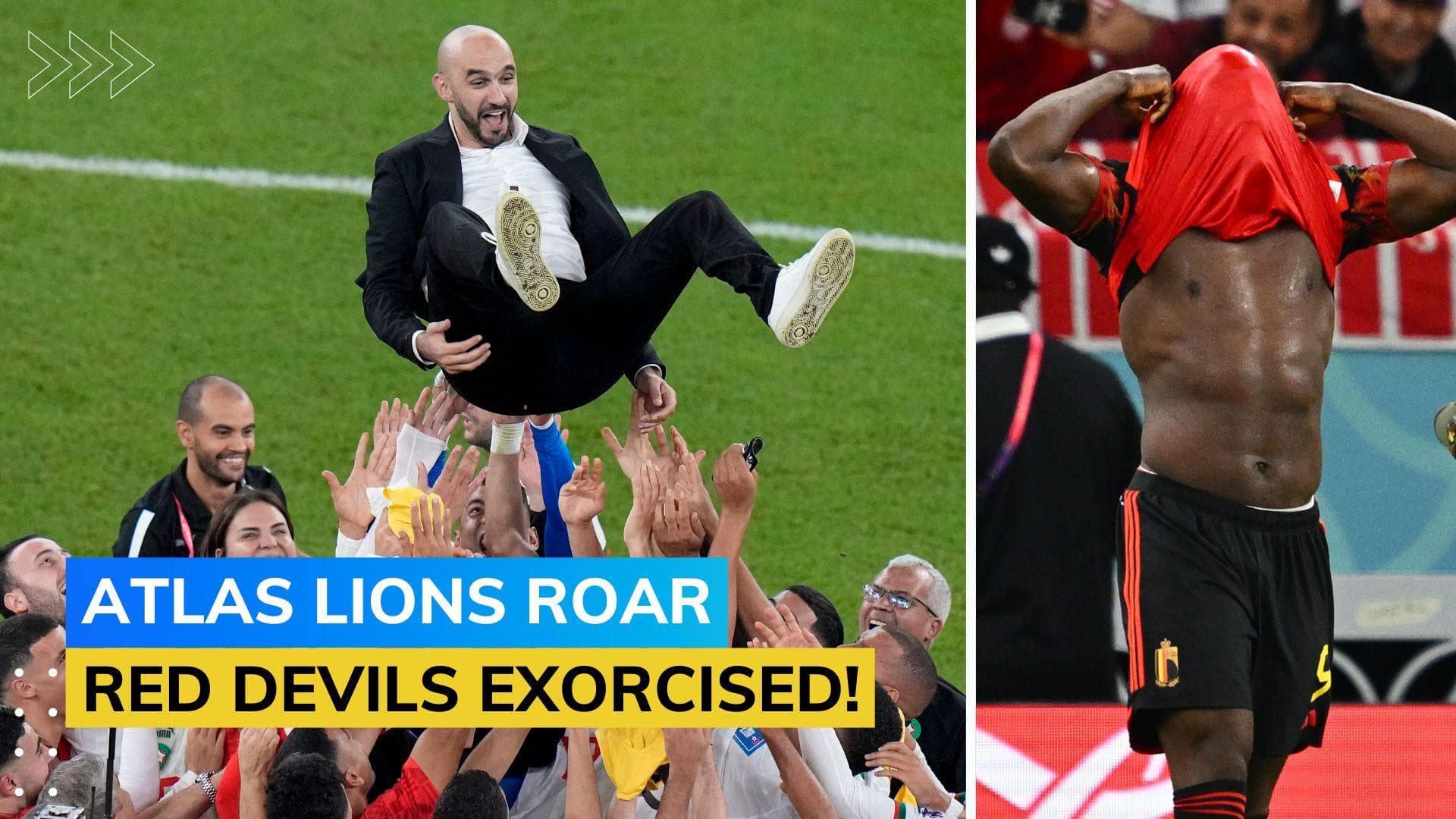 FIFA World Cup 2022: Lukaku's tournament ends in tears as Belgium bow out, Morocco & Croatia through