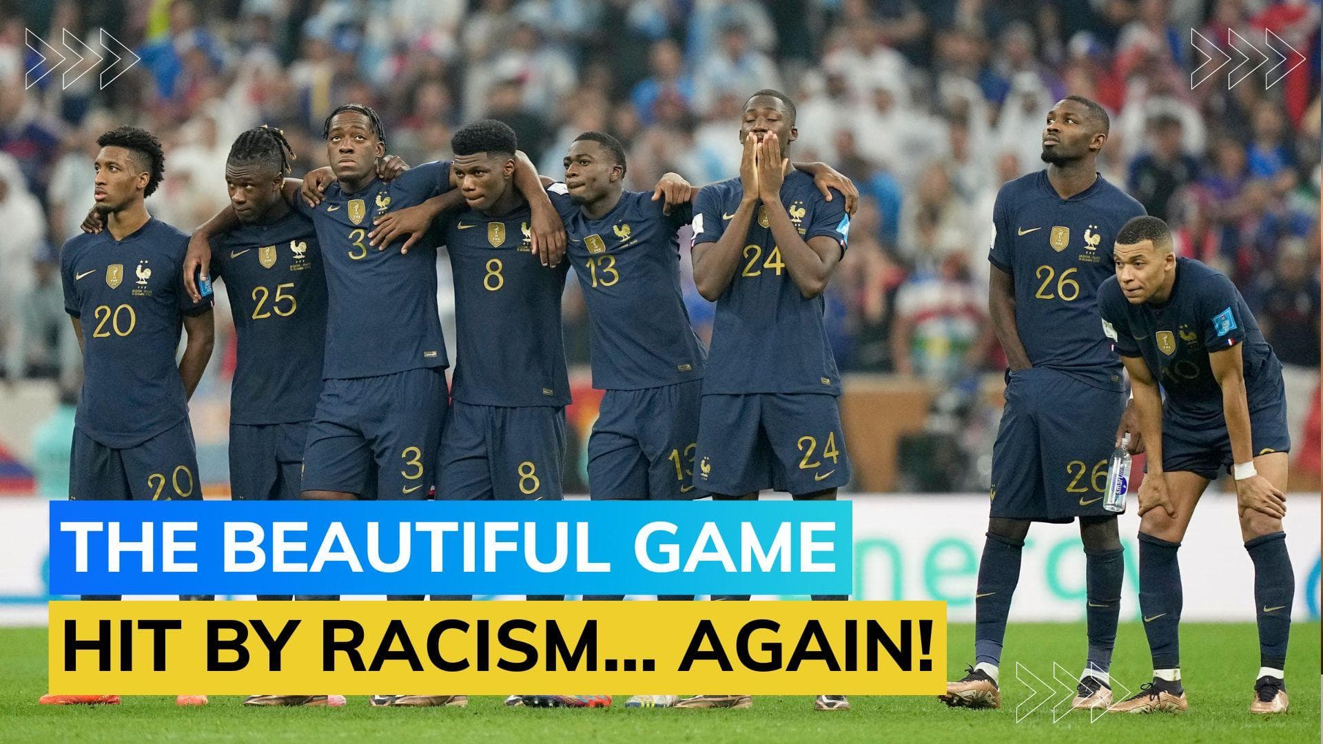 FIFA World Cup final: France trio Coman, Tchouameni & Kolo Muani racially abused after penalty misses