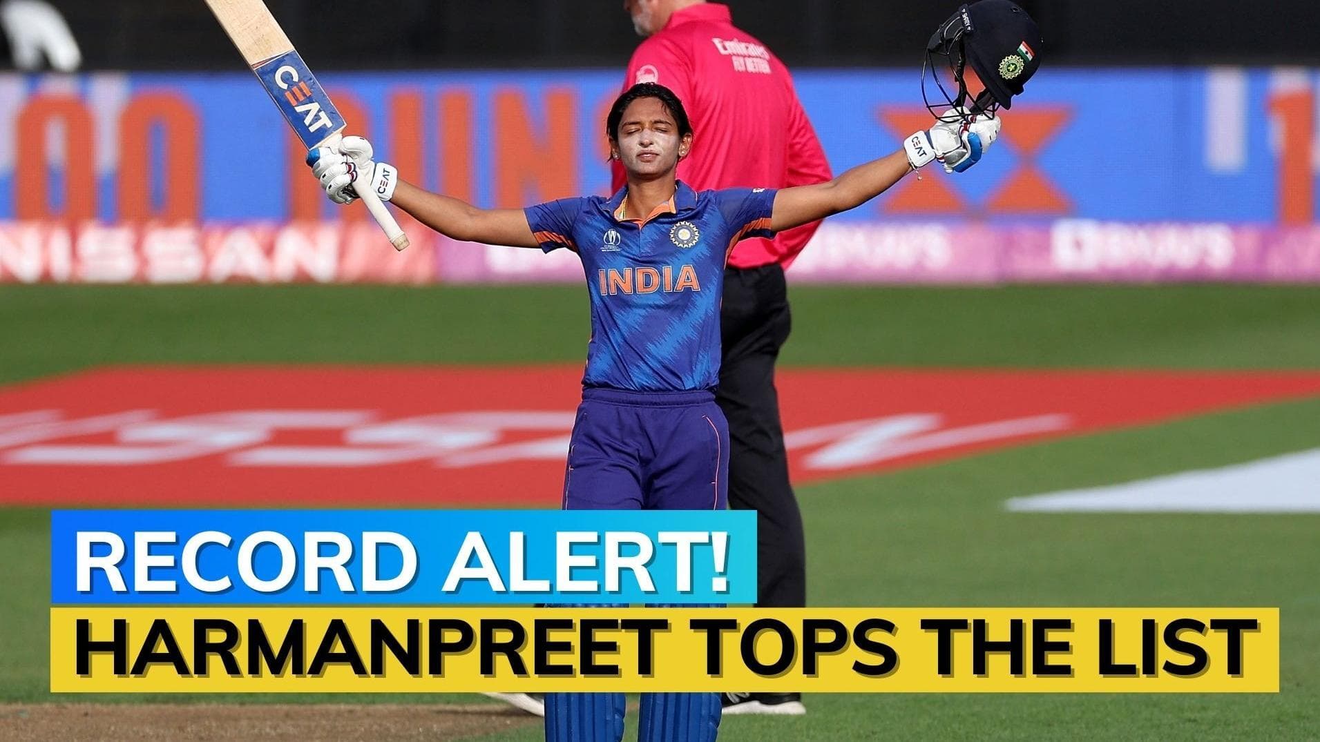 Harmanpreet Kaur surpasses Mithali Raj to achieve big milestone in T20Is