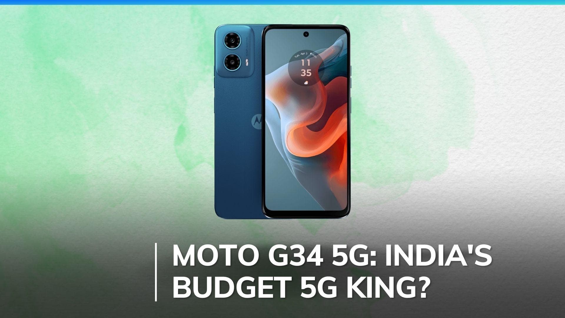 Motorola Moto G34 5G launched in India: Check price, specs, and offers