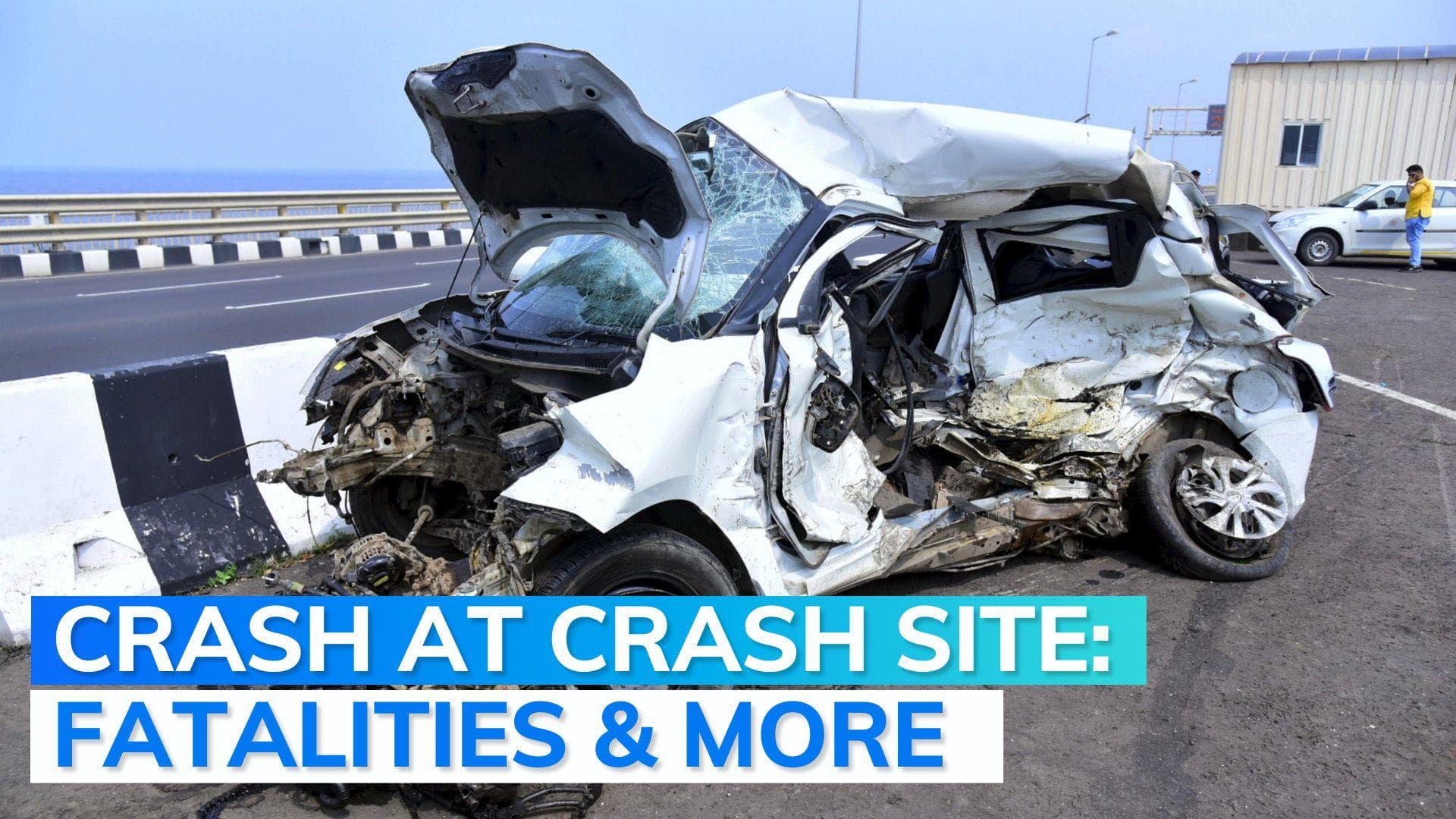 Caught on camera: 5 dead in late night crash on Mumbai's Bandra-Worli sea link