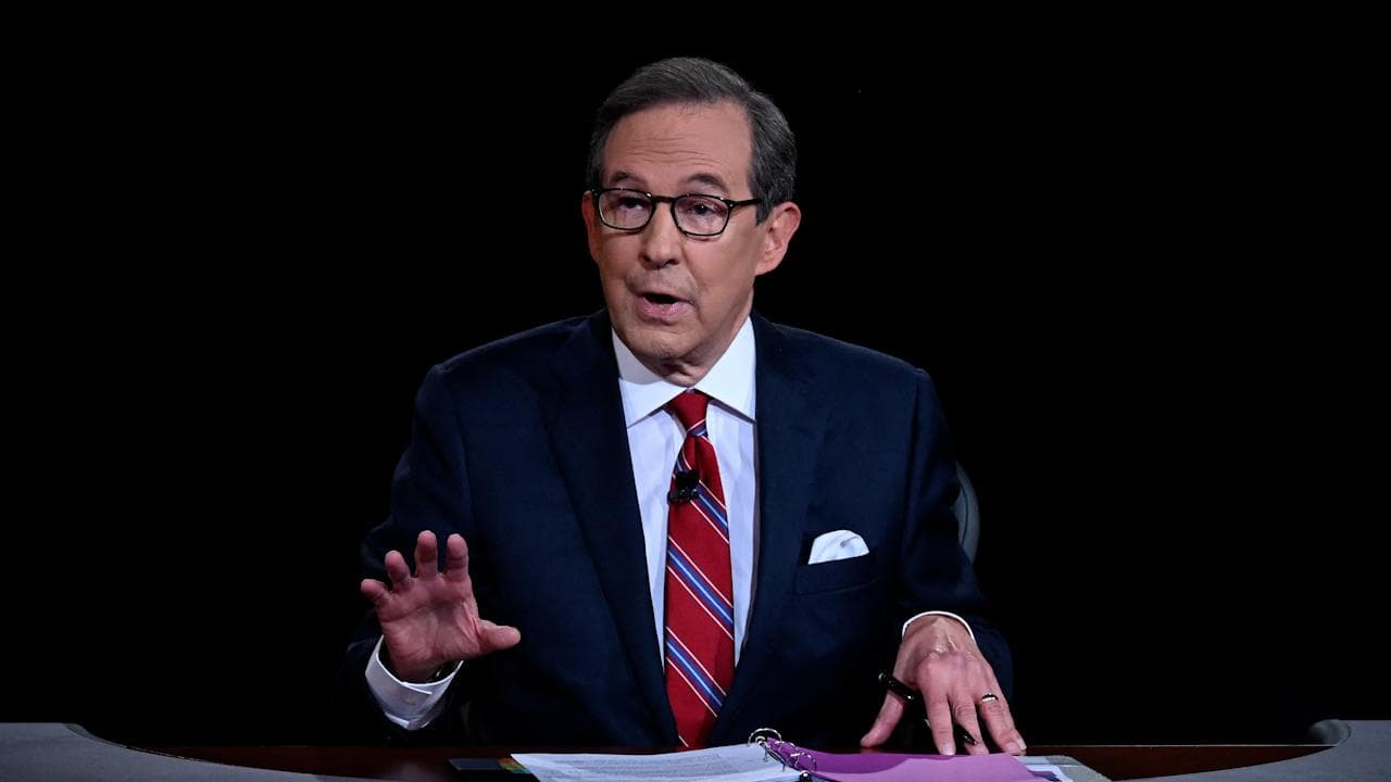 Watch: Fox anchor Chris Wallace makes his own news with move to CNN