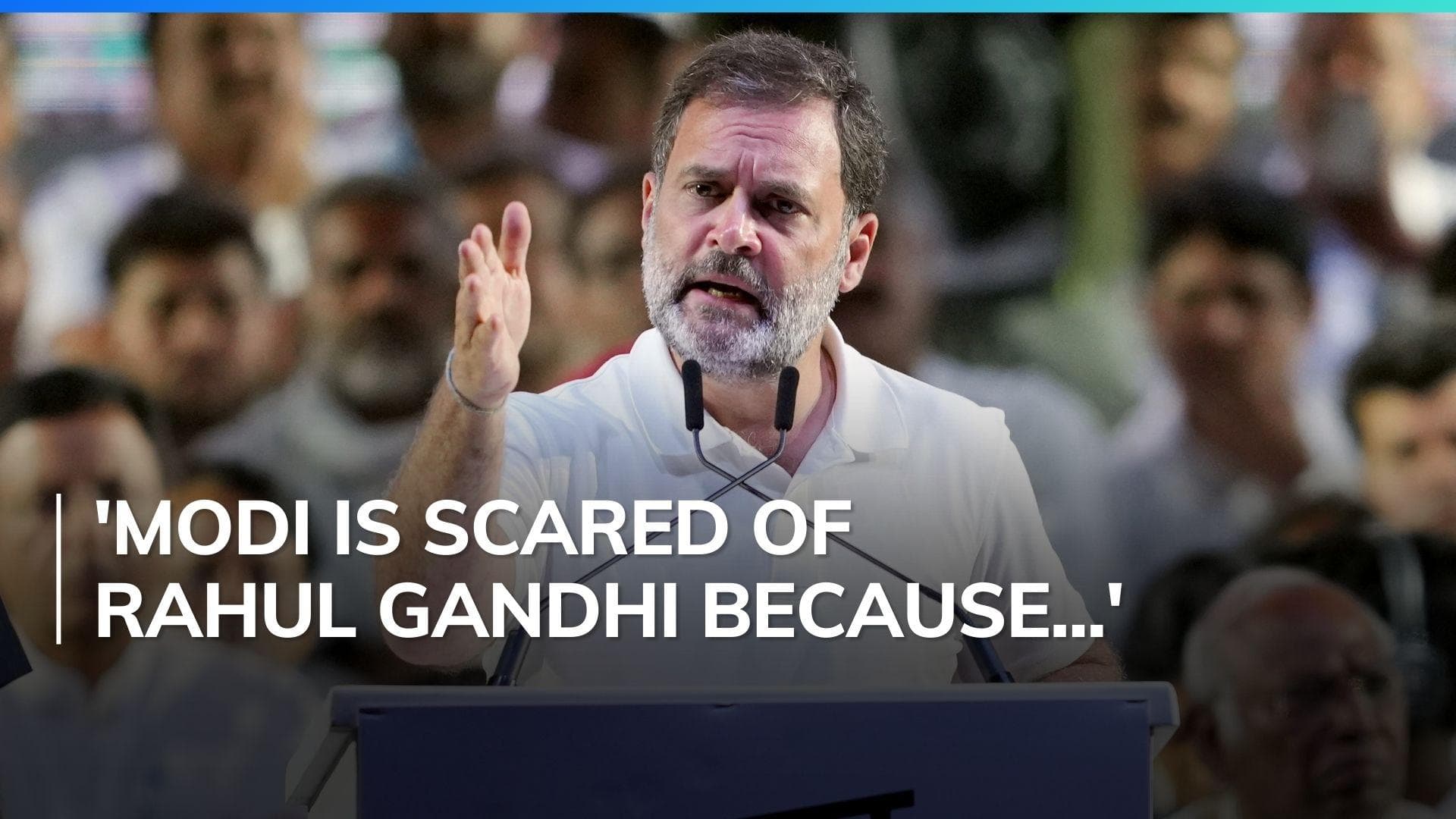 Narendra Modi's chest is 'hollow': Rahul Gandhi kicks off INDIA bloc's Lok Sabha rally in Mumbai 