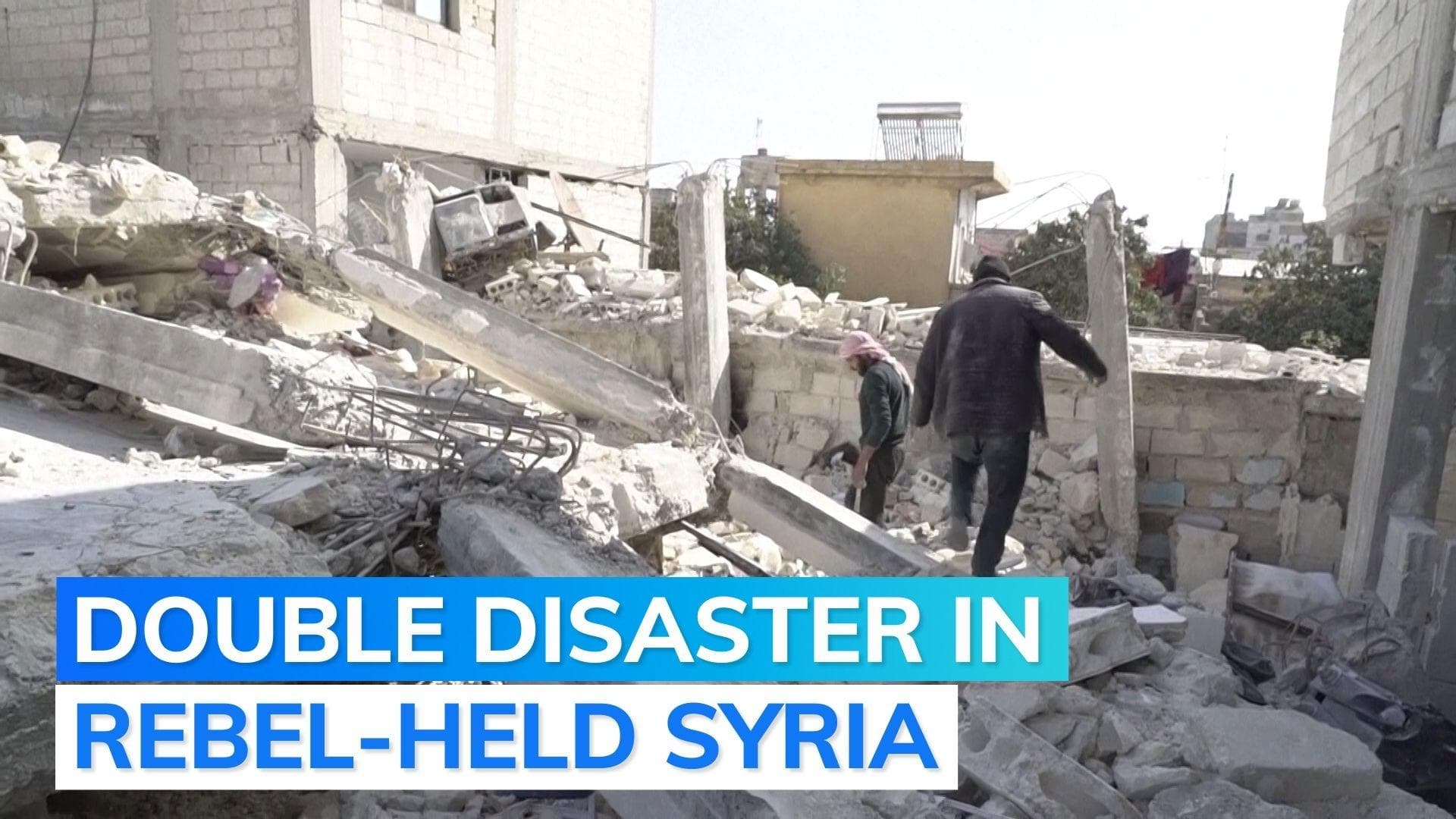 Devastated by earthquake, Syrians in rebel-held region struggle for relief aid