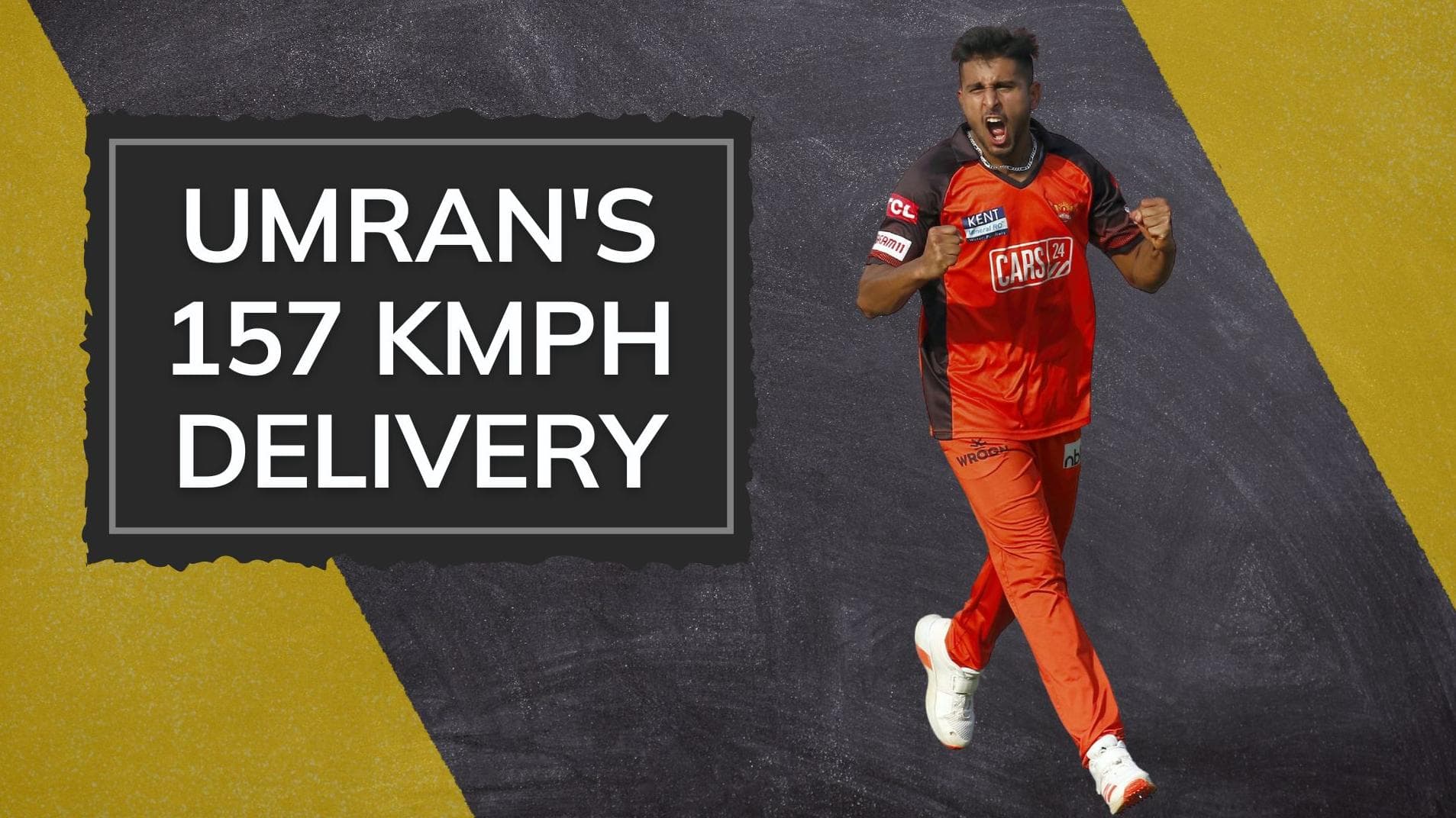 IPL 2022: Umran Malik breaks his own record to bowl the fastest delivery in IPL 2022