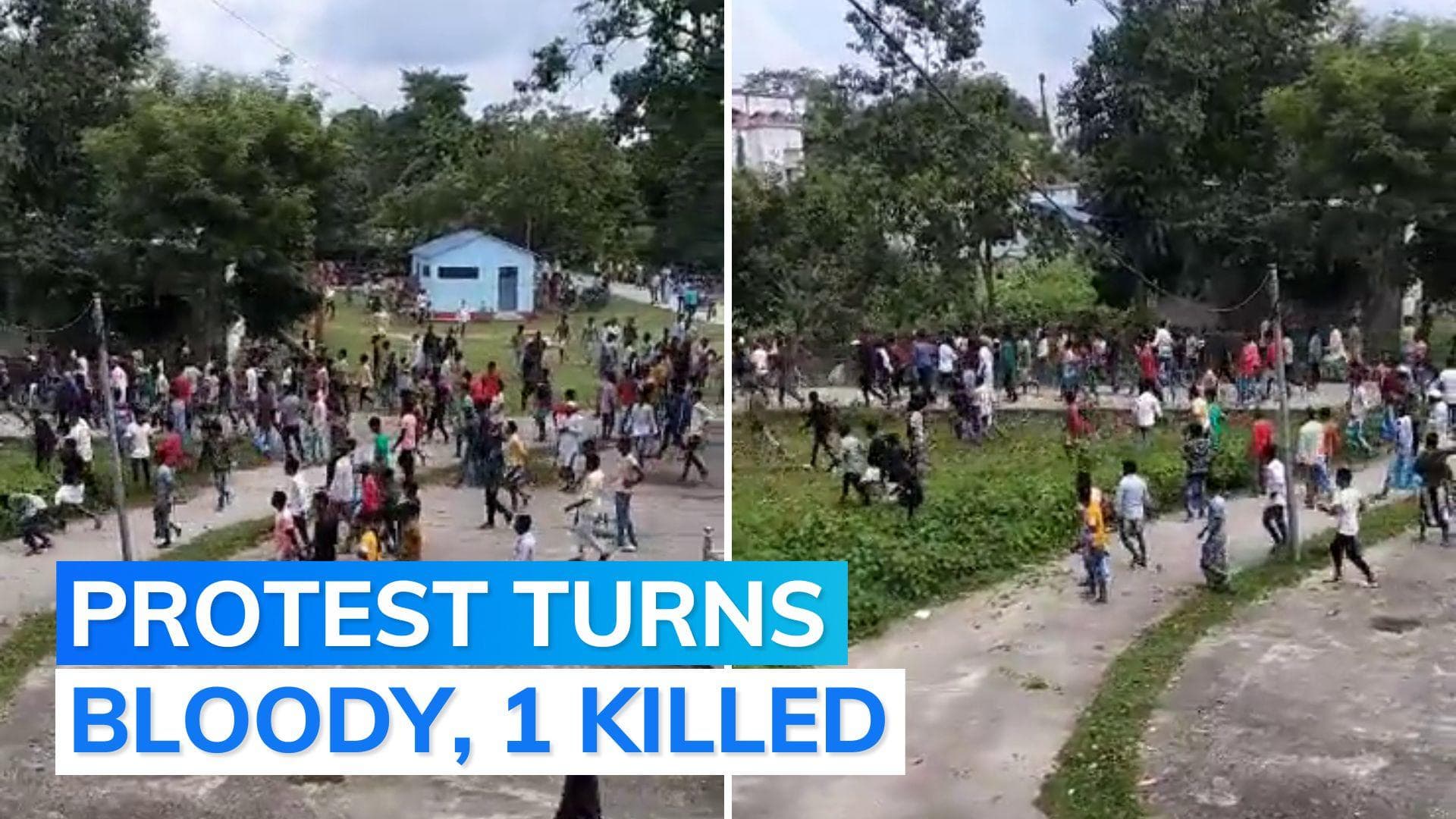 On cam: stir over power supply in Bihar's Katihar, police fire at protestors 