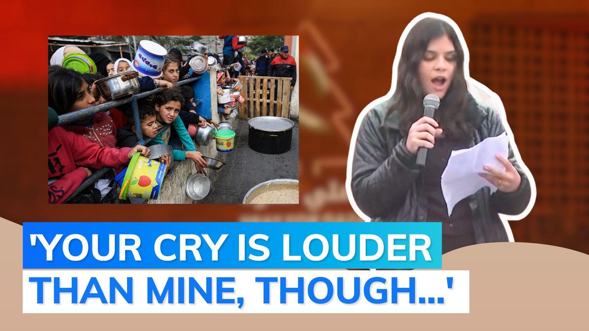 'The children of Gaza deserve to be free': Bethlehem girl send message to world