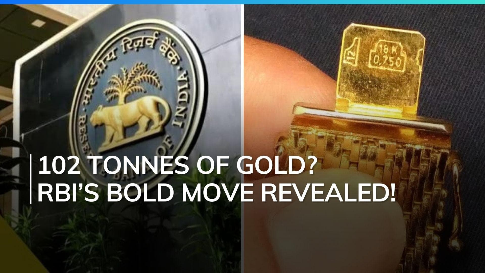 RBI’s Big Move This Dhanteras: 102 Tonnes of Gold Relocated to India!