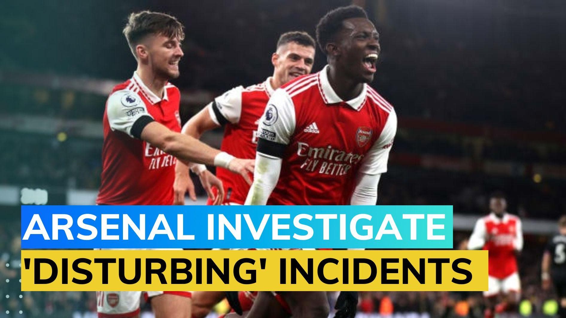 Arsenal probe two anti-semitism incidents after Tottenham Hotspur game
