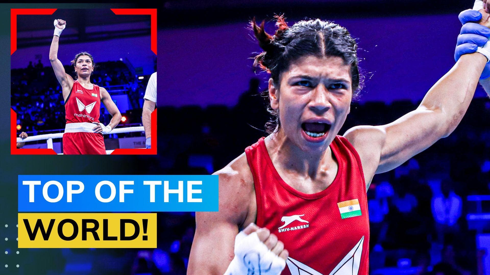 Pugilist Nikhat Zareen clinches second World Boxing Championships title in a row