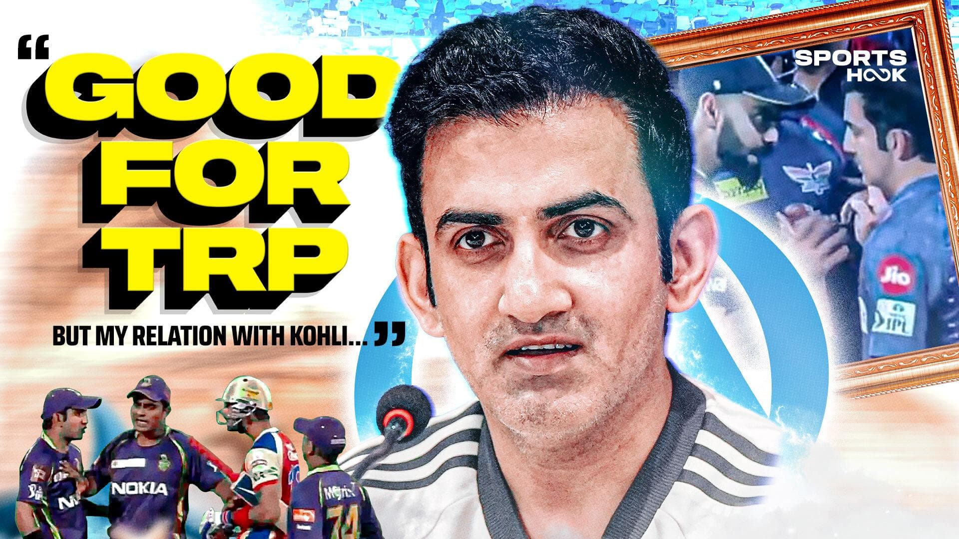 Gautam Gambhir breaks silence on his relationship with Virat Kohli