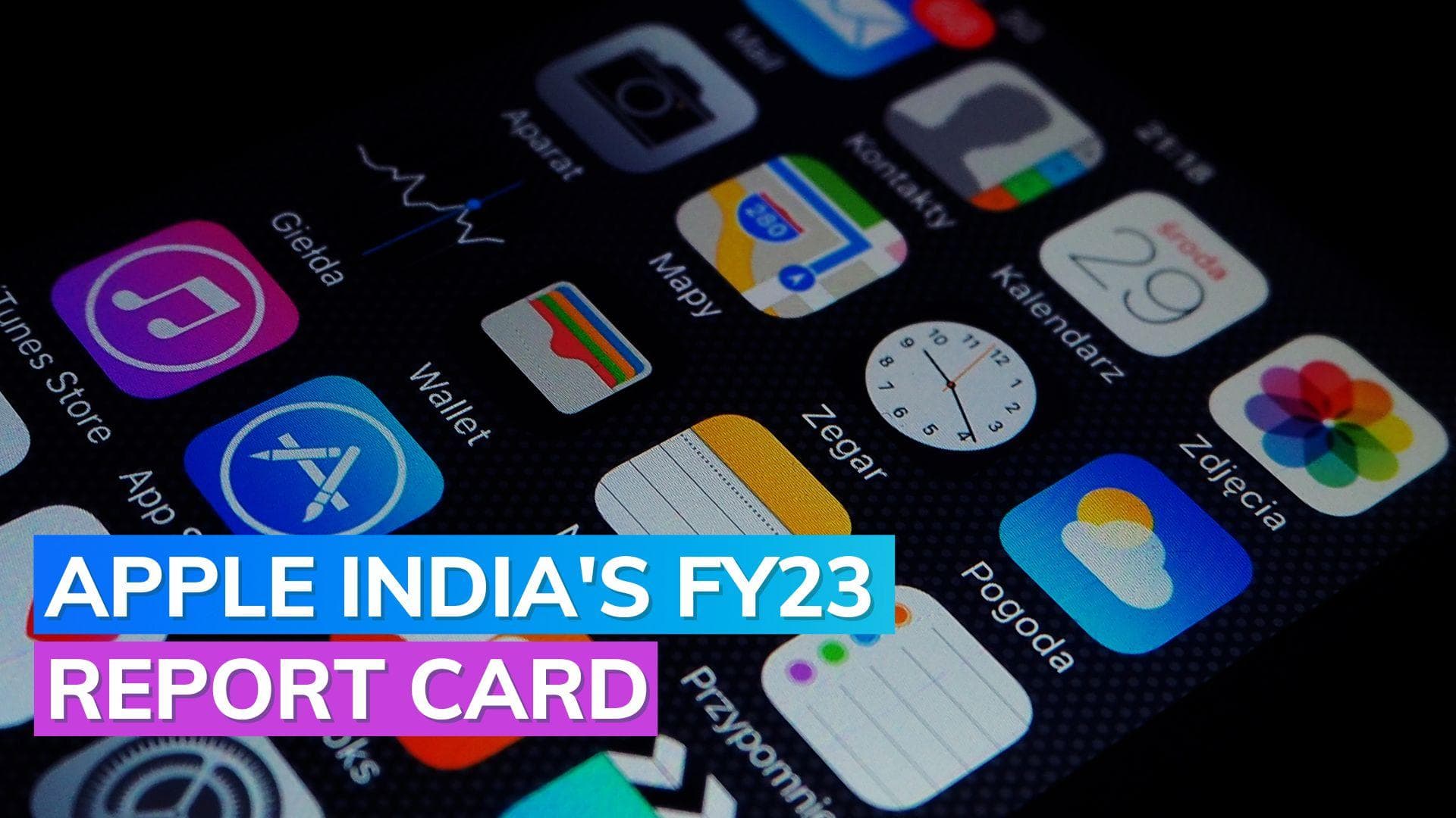 Apple India's FY'23 revenue surges by 48%, profits soar by 77%