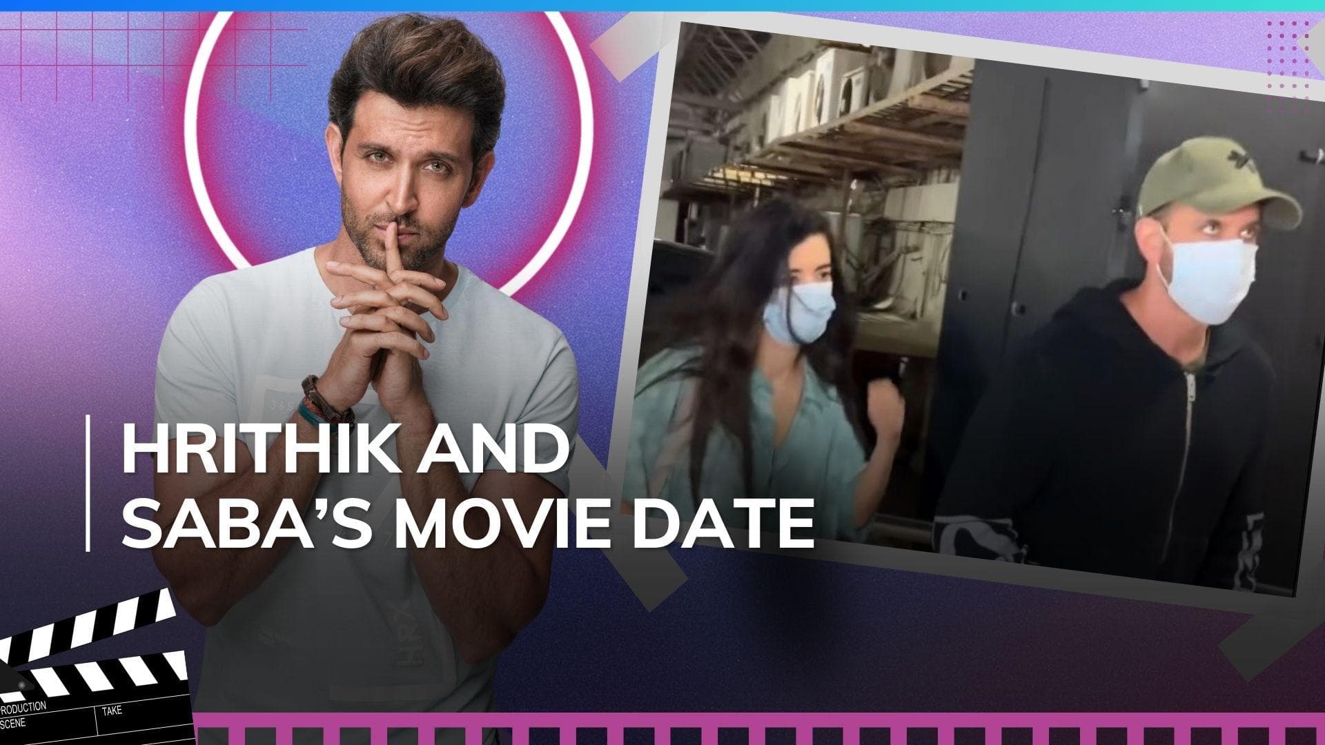 Hrithik Roshan and Saba Azad make 1st joint public appearance amid breakup rumours | Watch 