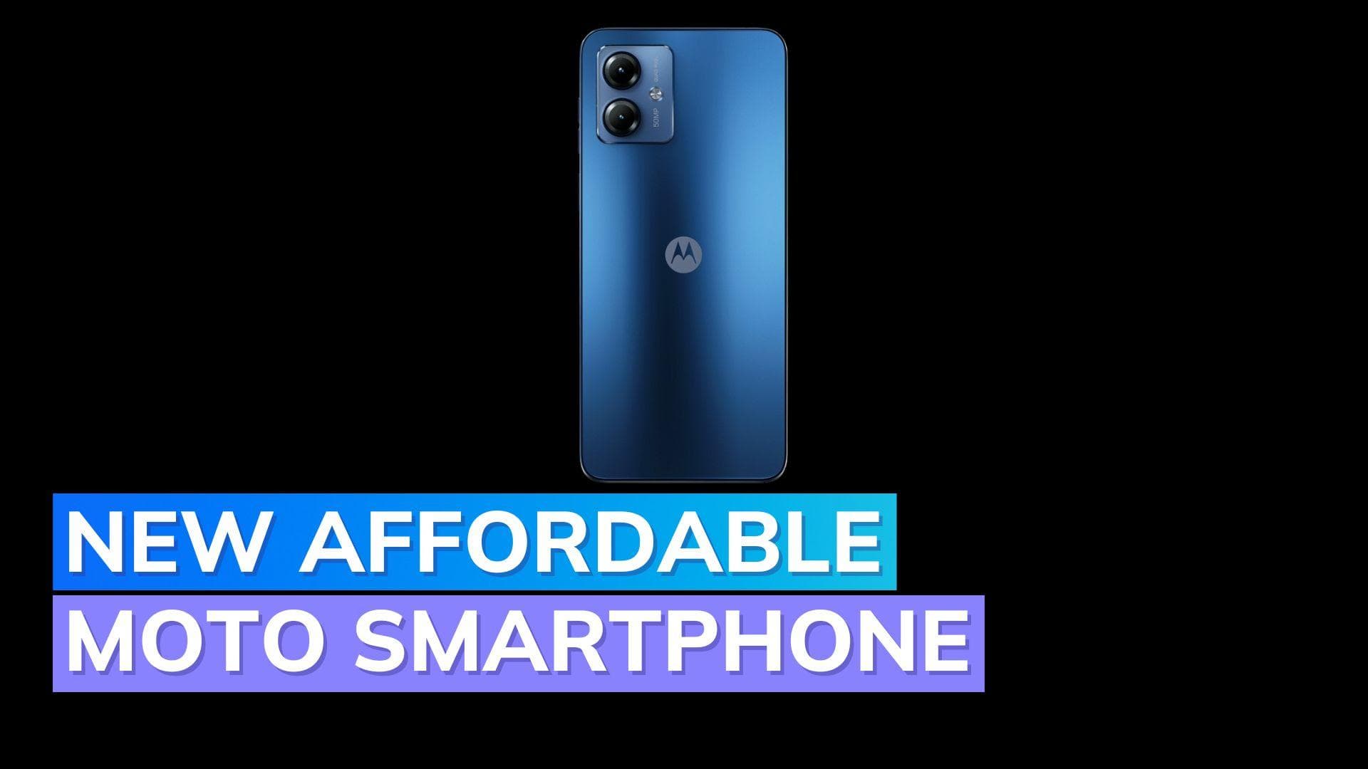 Motorola G14 launched in India: Check price, sale date, pre-order offers and specifications