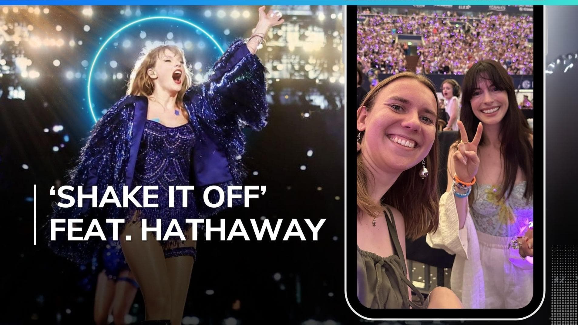 Anne Hathaway dances the night away at Taylor Swift's Eras Tour concert in Germany, watch 