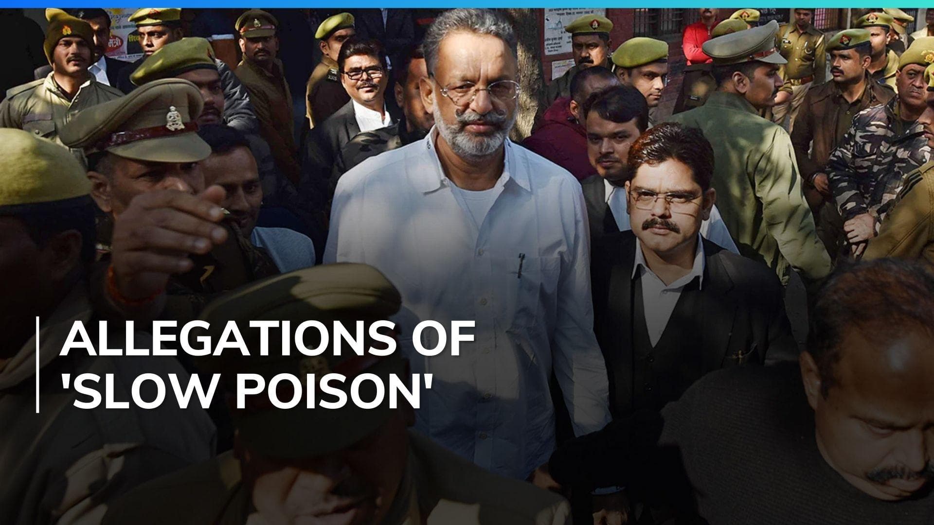 Jailed gangster-turned politician Mukhtar Ansari hospitalised