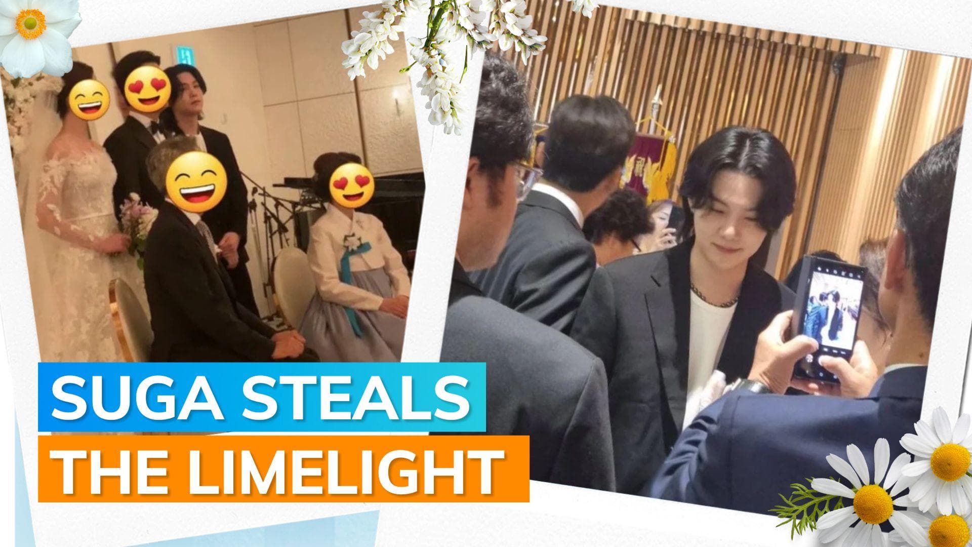 BTS singer Suga attends brother’s wedding; delivers an emotional speech for the newlyweds | Watch