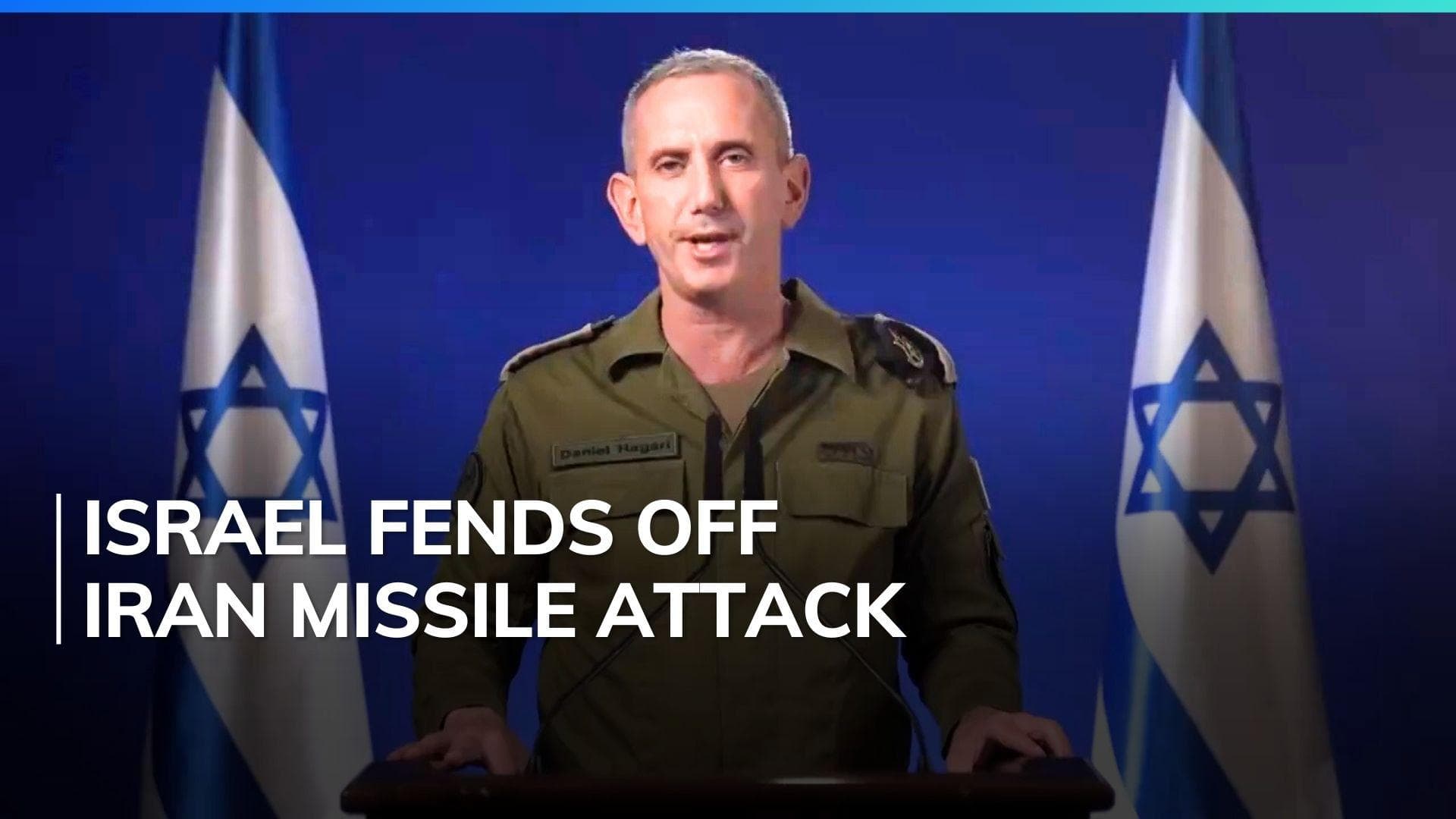 Intercepted Iranian missiles, minor damage to military base: Israel