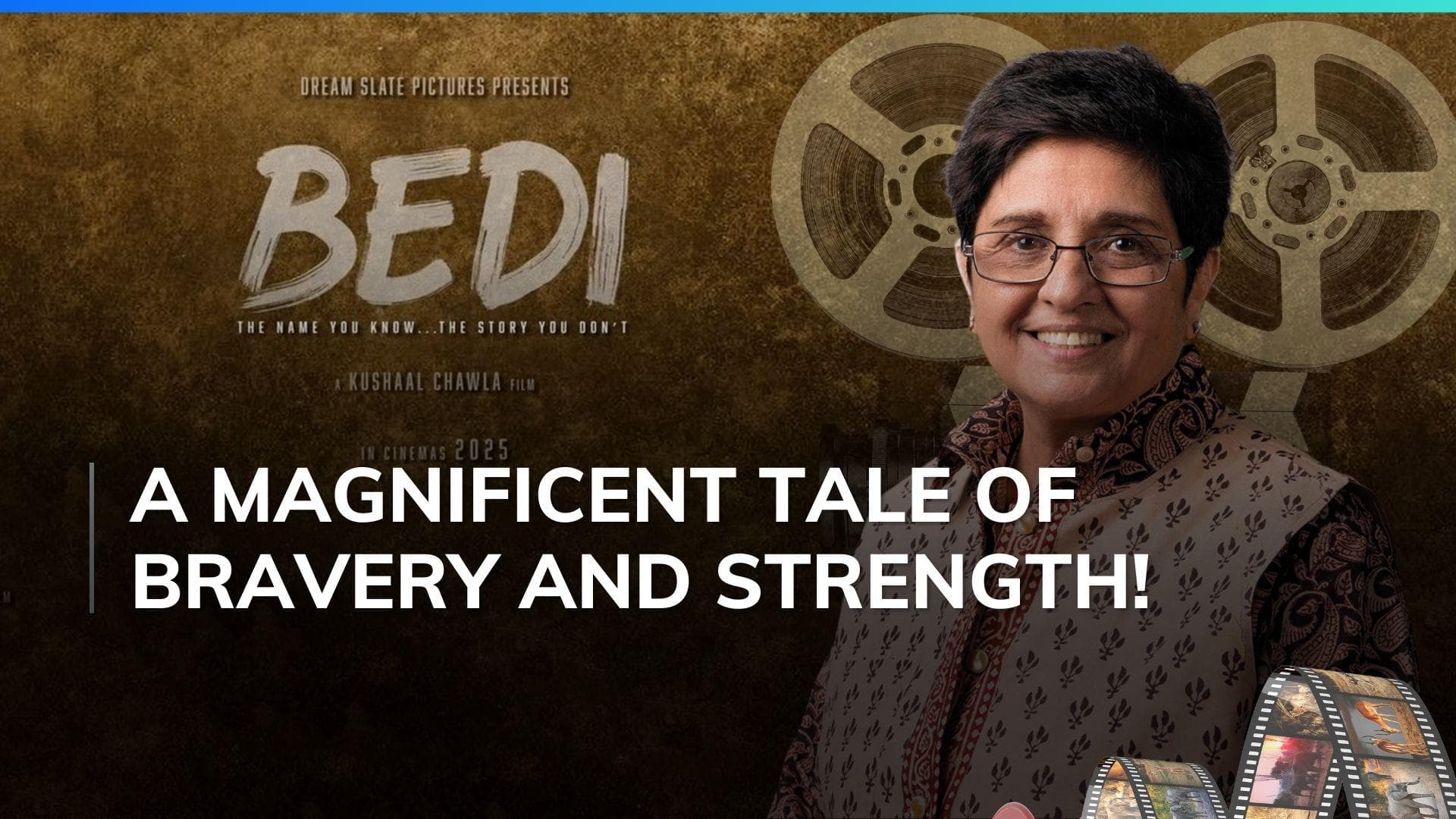 Dr Kiran Bedi's biopic is announced, titled 'BEDI: The name you know, the story you don't'