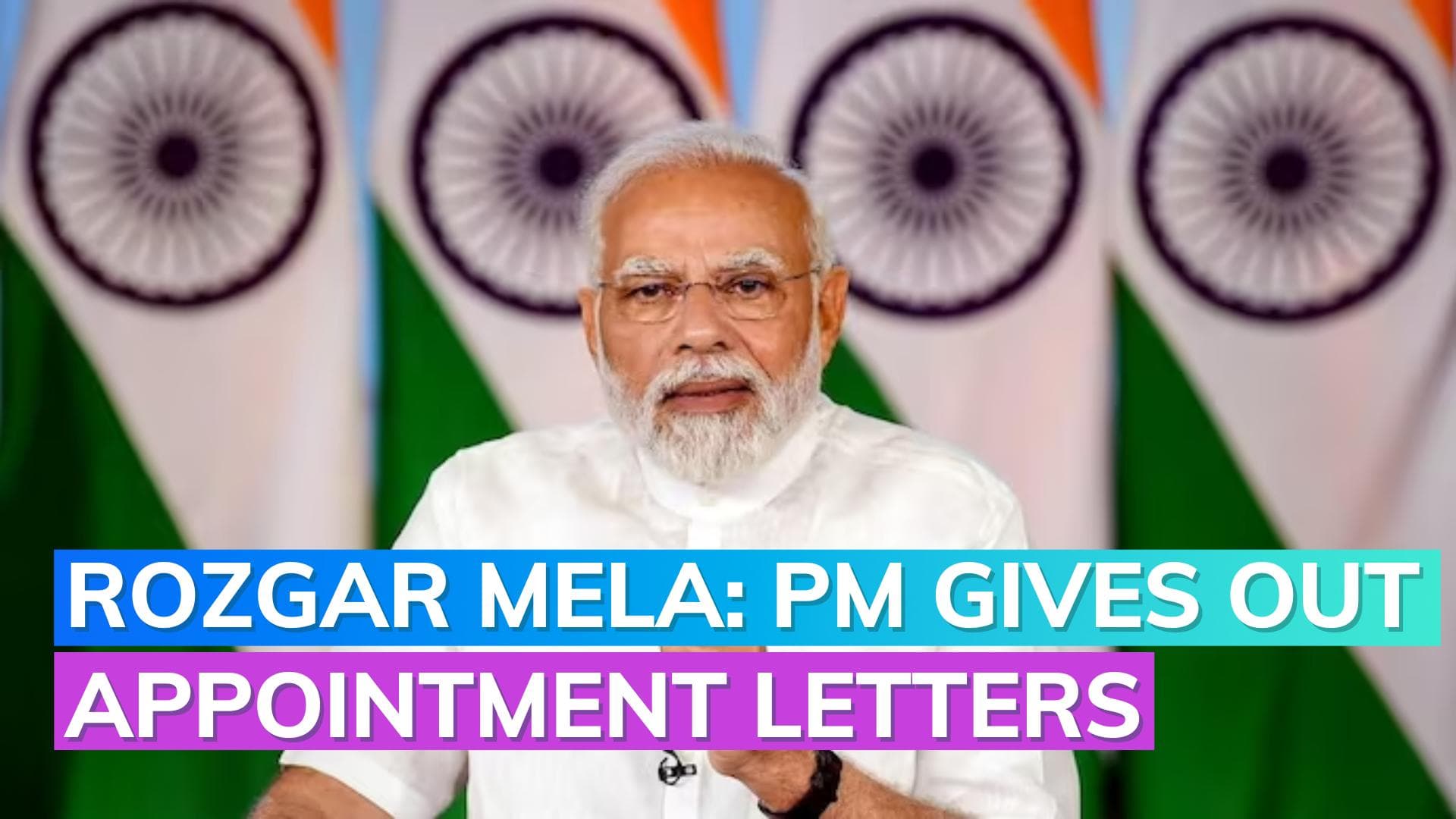 Rozgar mela: PM Modi hands out 51,000 appointment letters in virtual ceremony