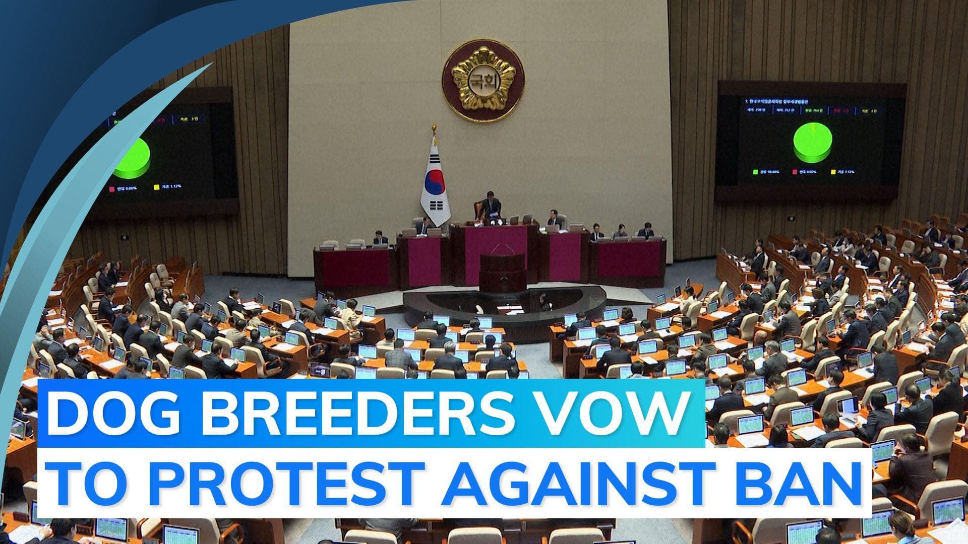 Bill to ban production and sales of dog meat passed in South Korea