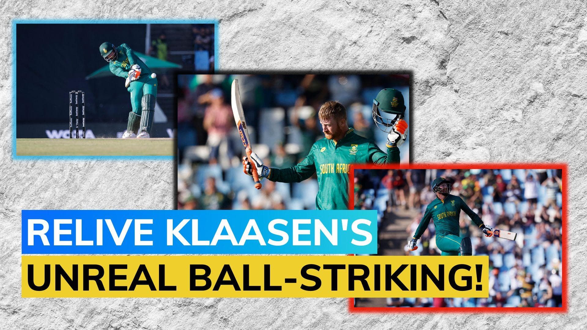 Watch highlights: Heinrich Klaasen switches on beast mode, smashes 174 off 83 | SA vs AUS 4th ODI