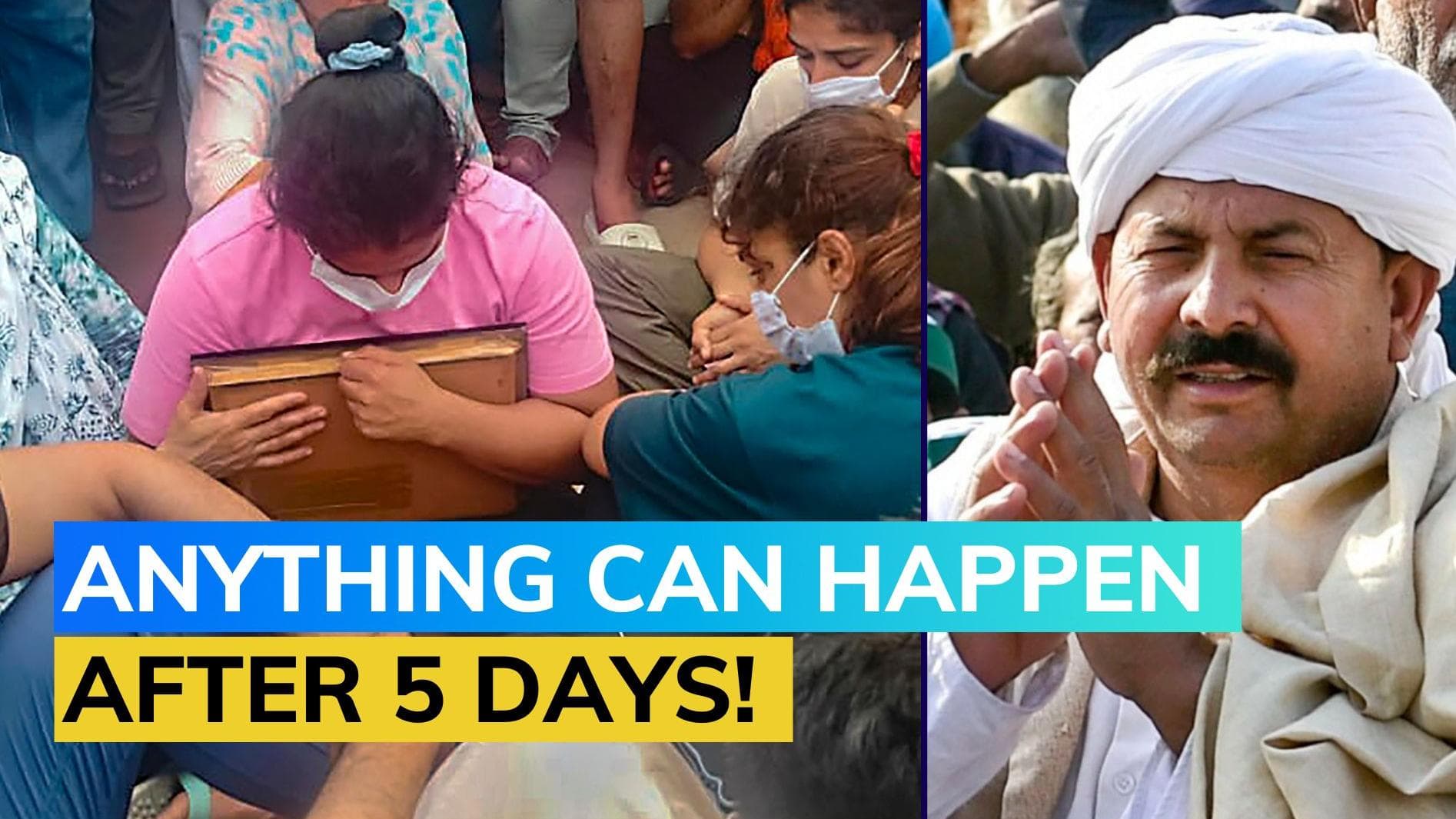 Wrestlers’ Protest: Mahapanchayat begins in Muzaffarnagar, Naresh Tikait reminds govt of 5-day ultimatum