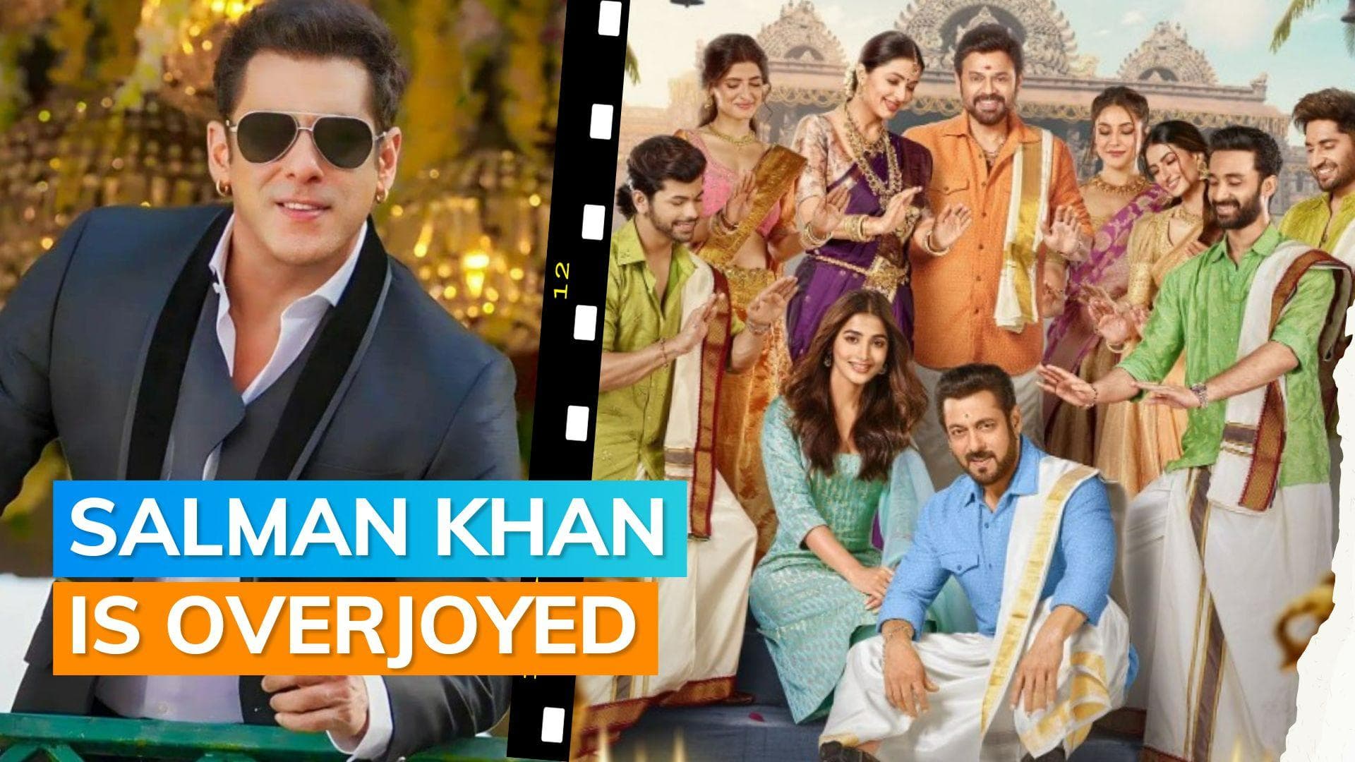 'Kisi Ka Bhai Kisi Ki Jaan': Salman Khan thanks fans for love as his film earns over ₹40 crore