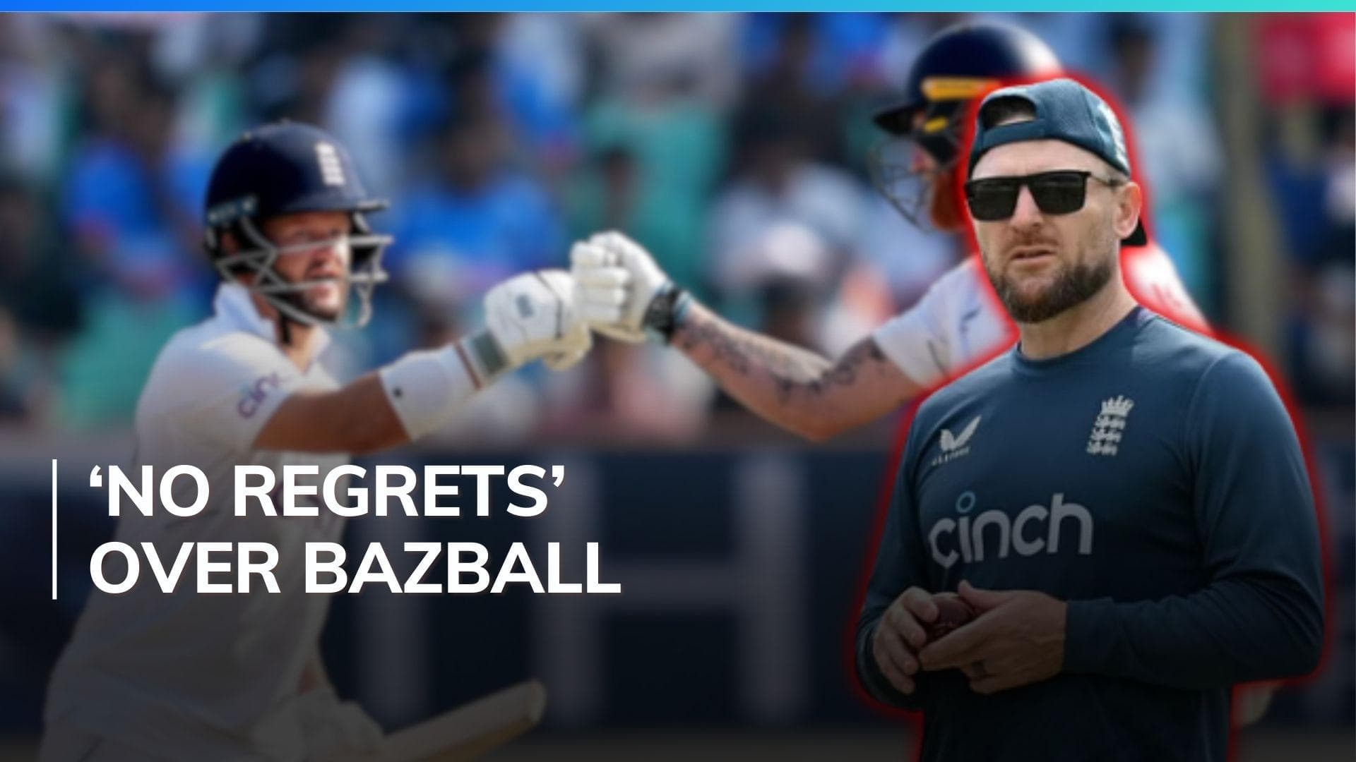 England coach Brendon McCullum commits to ‘Bazball’ despite 434-run defeat against India