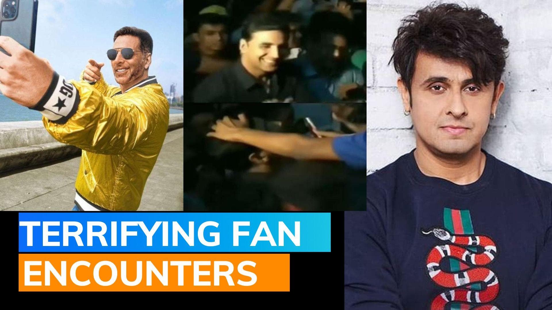 From Sonu Nigam to Akshay Kumar, a look at how Bollywood celebs dealt with ill-behaved fans  