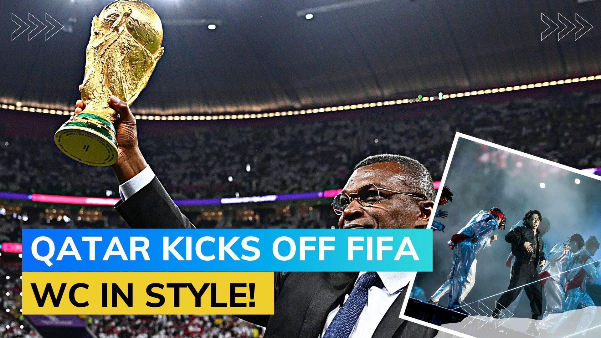 Watch! FIFA World Cup 2022 Opening Ceremony: star-studded night features Morgan Freeman and BTS in Qatar