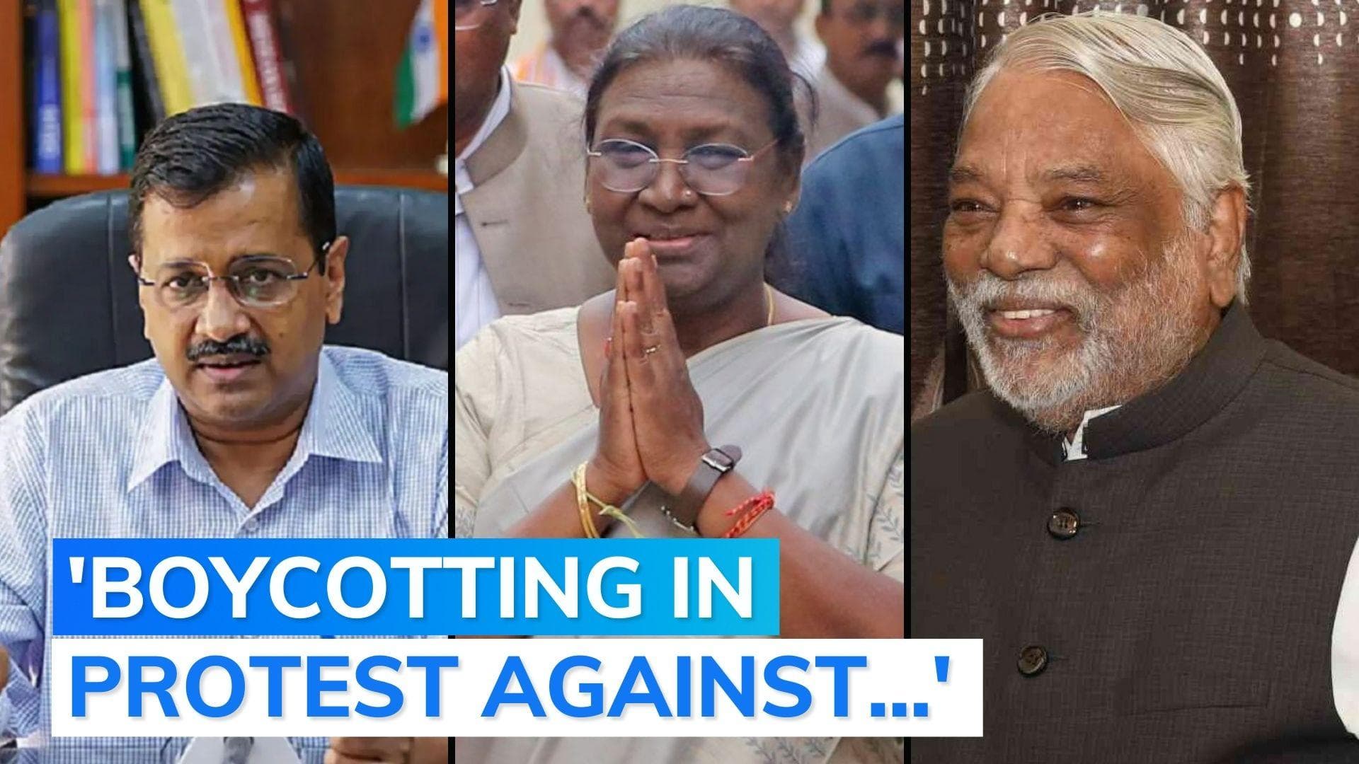 BRS, AAP to boycott President Murmu's address to Parliament