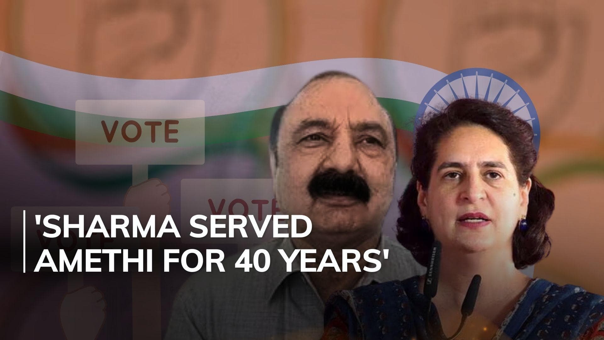 Priyanka Gandhi heaps praise on Congress' Amethi pick Kishori Lal Sharma  