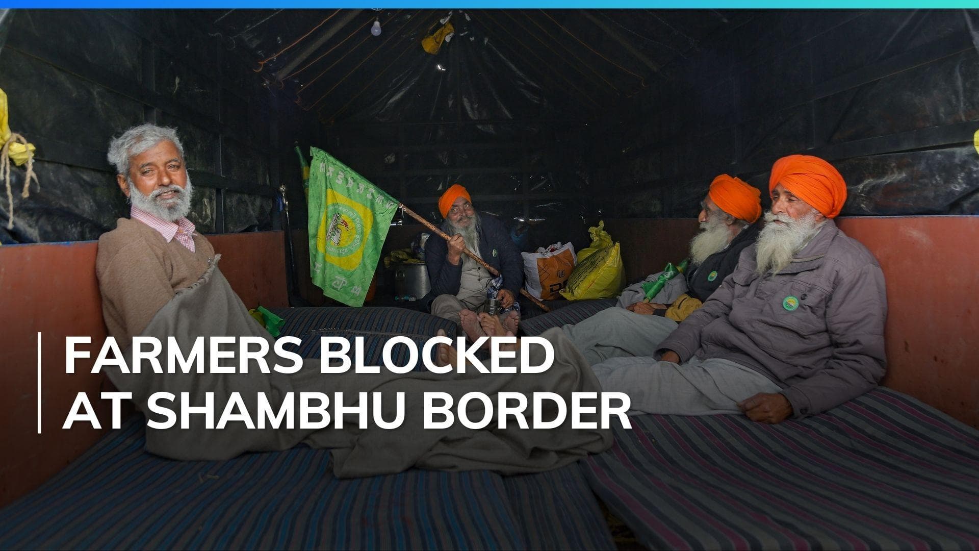 'Delhi Chalo' march: police fire tear gas at farmers at Punjab-Haryana border